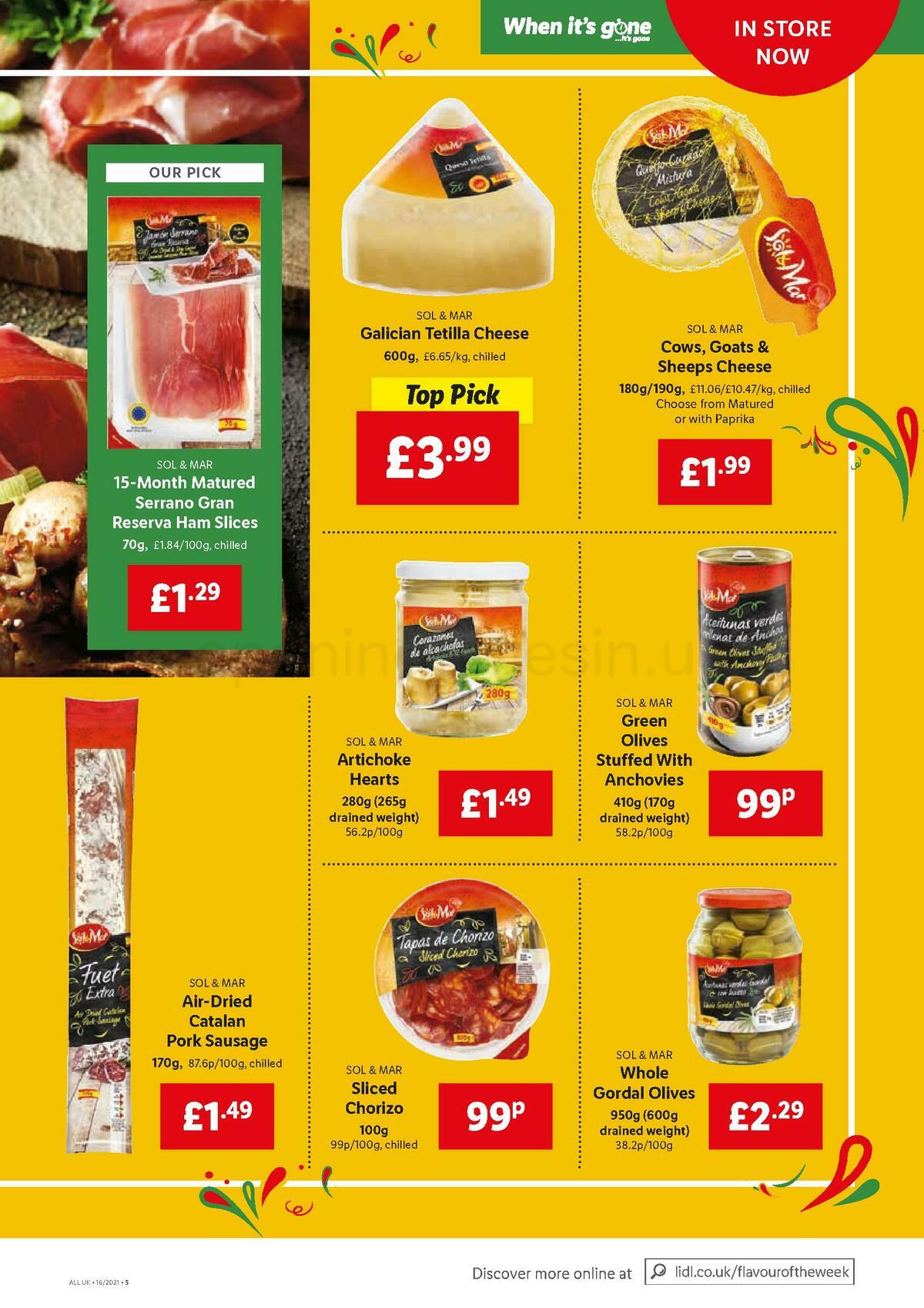 LIDL Offers from 22 April