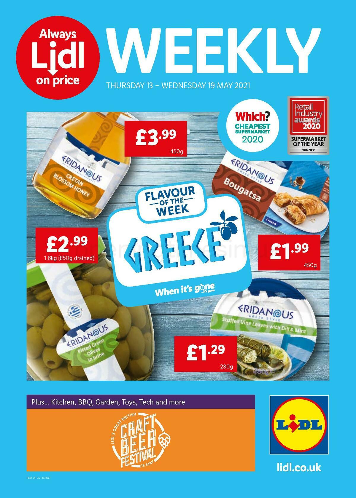 LIDL Offers from 13 May