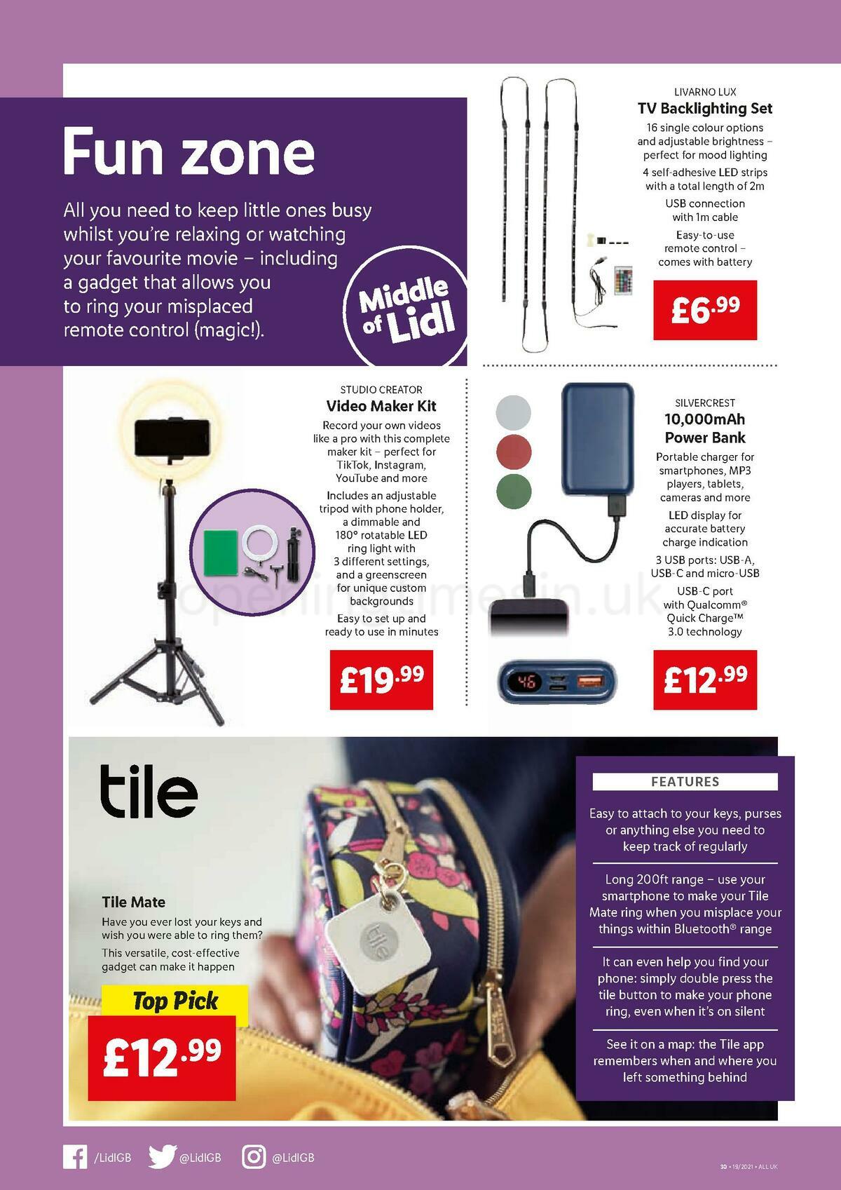 LIDL Offers from 13 May