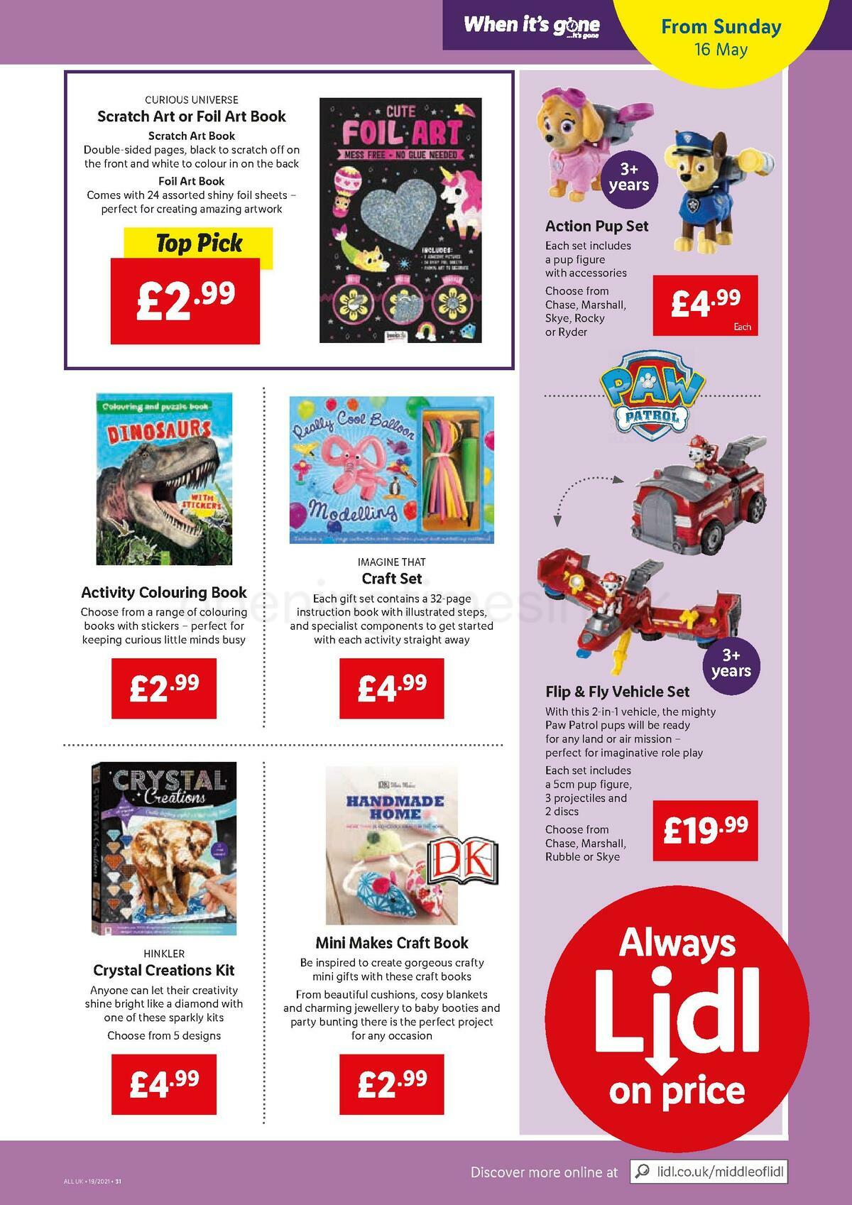 LIDL Offers from 13 May