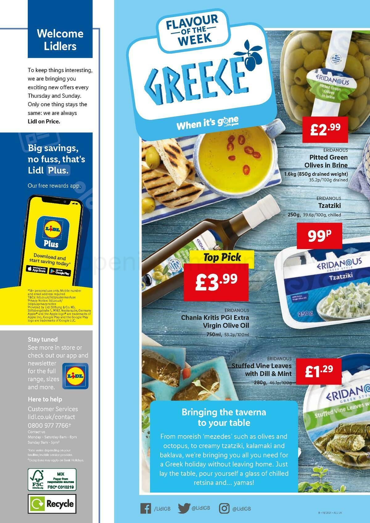LIDL Offers from 13 May