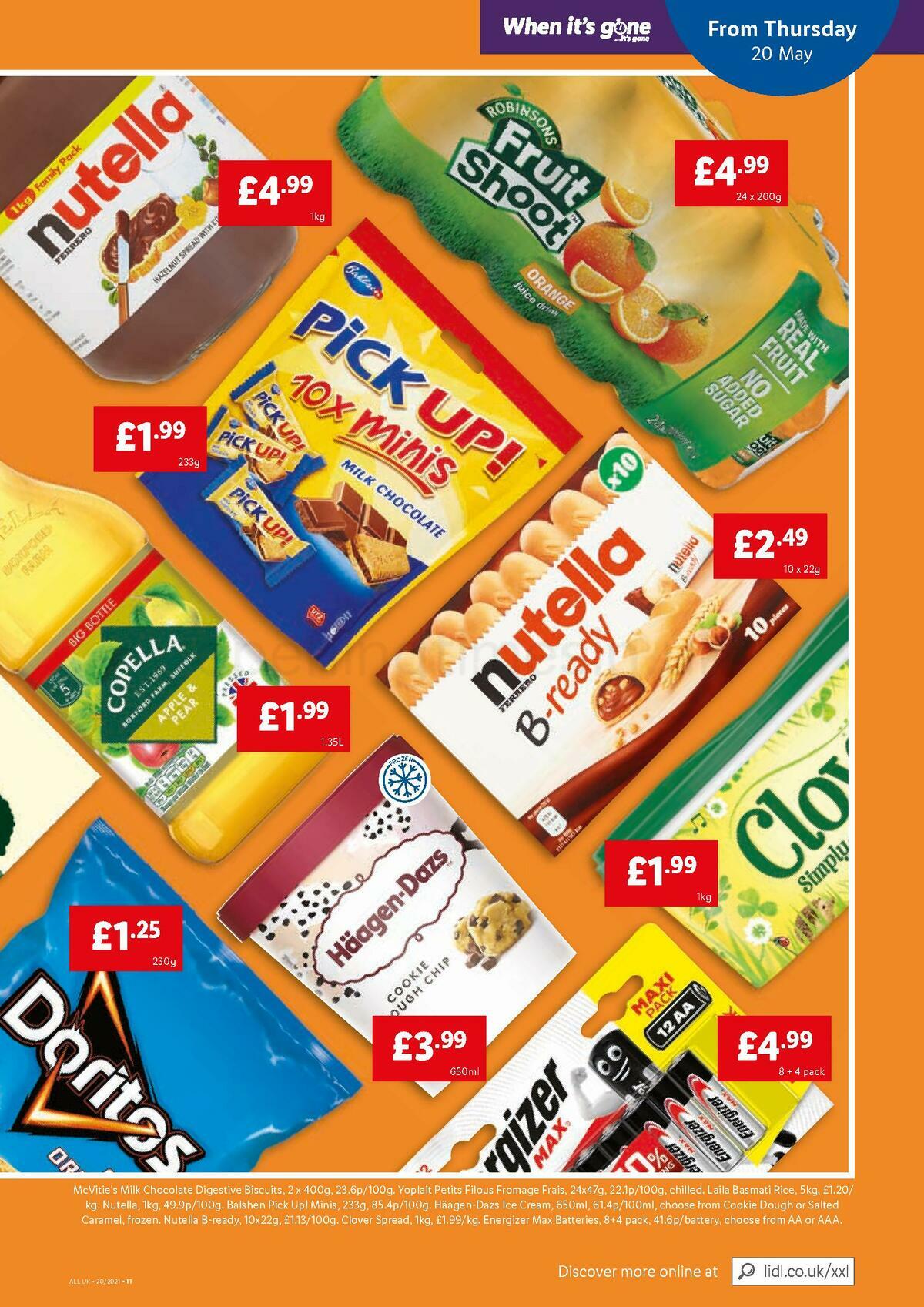 LIDL Offers from 20 May