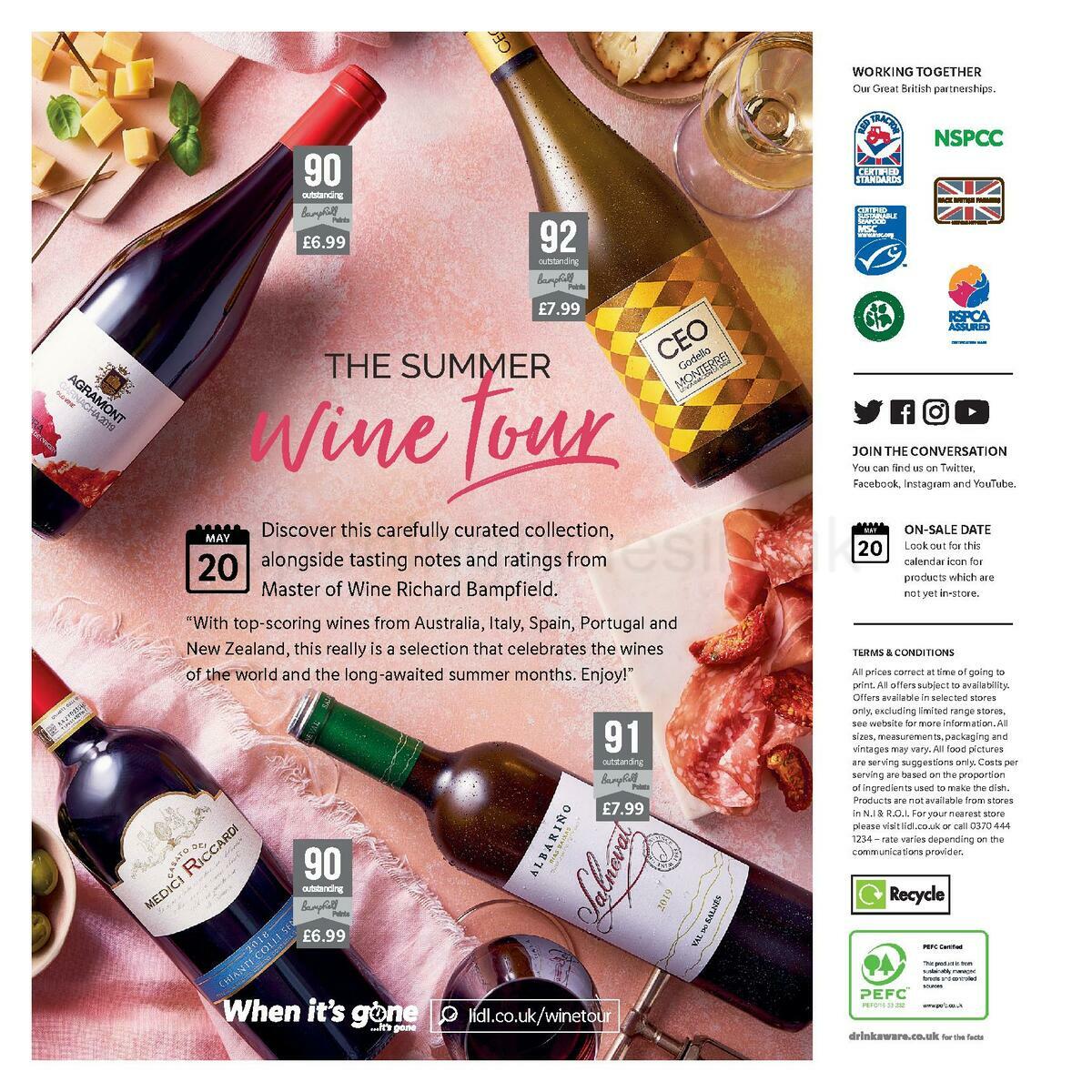 LIDL Magazine England & Wales Offers from 10 May
