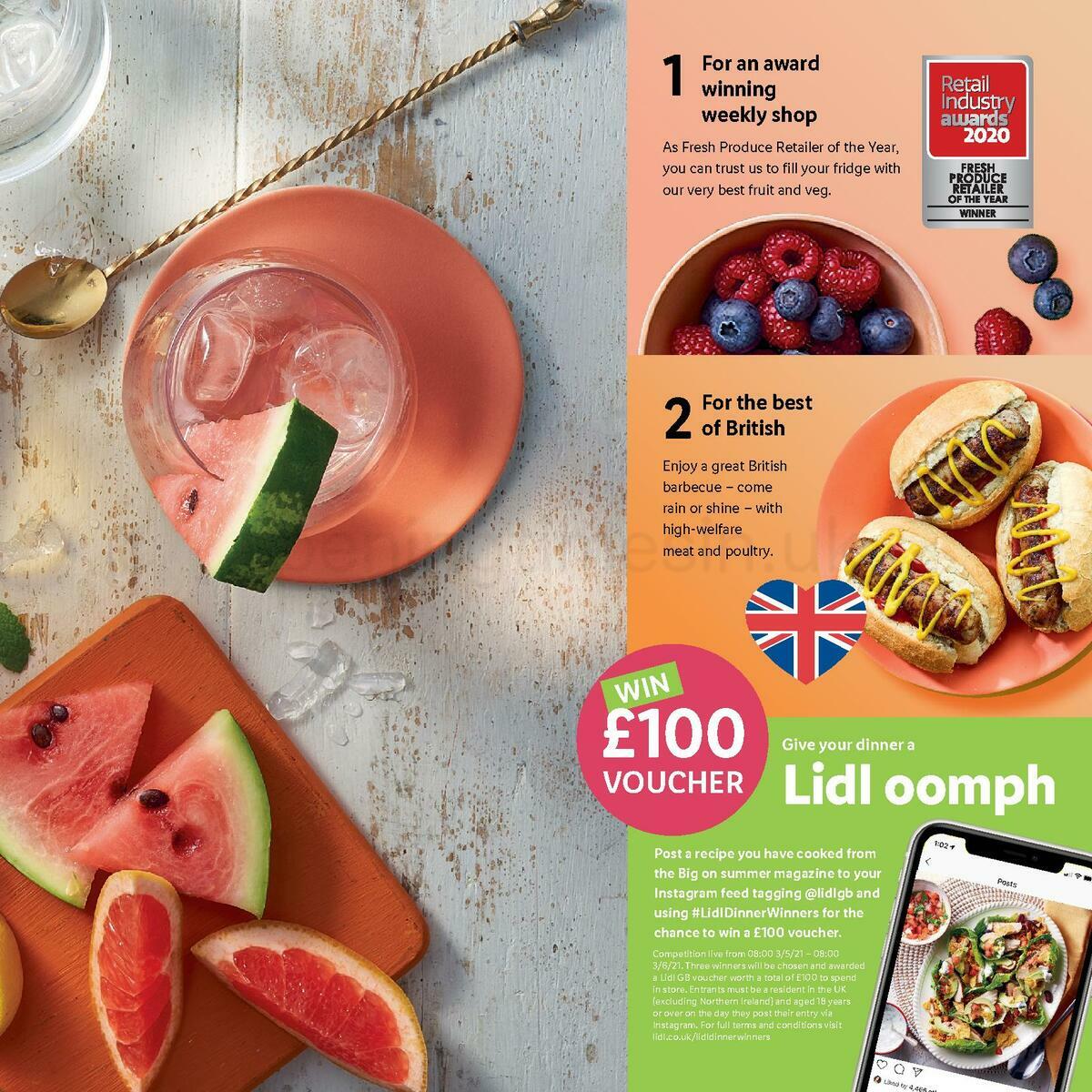 LIDL Magazine England & Wales Offers from 10 May