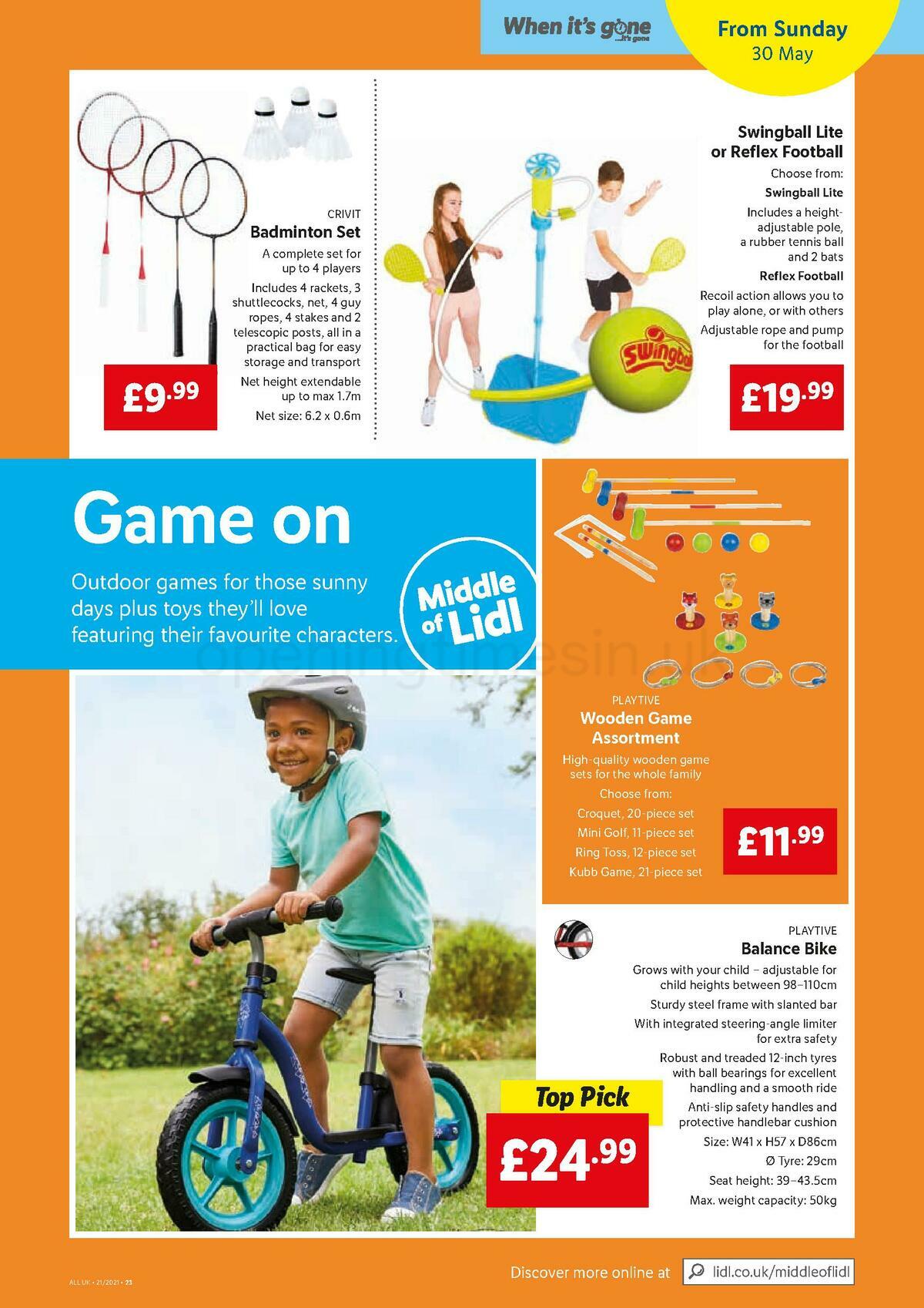 LIDL Offers from 27 May