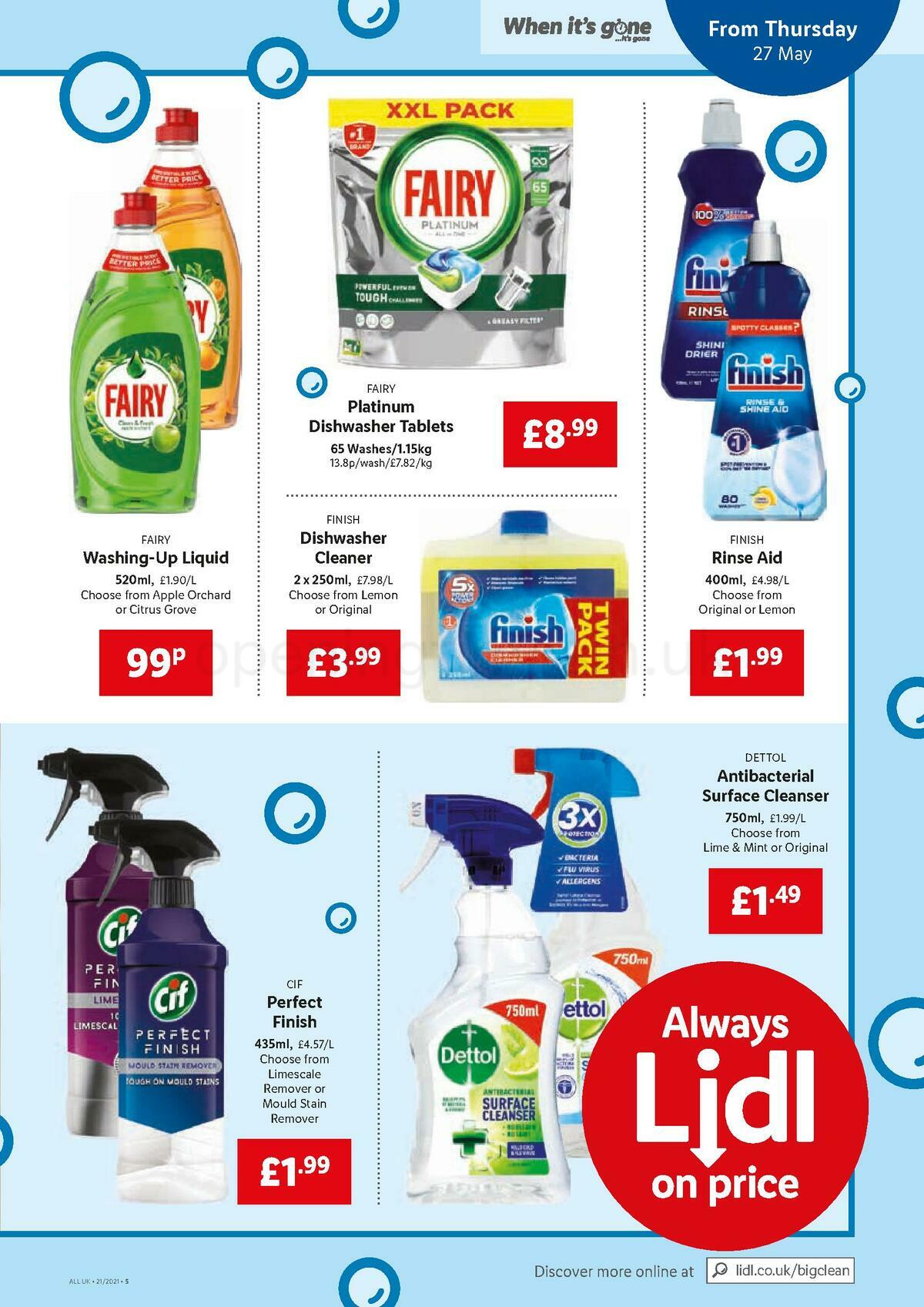 LIDL Offers from 27 May