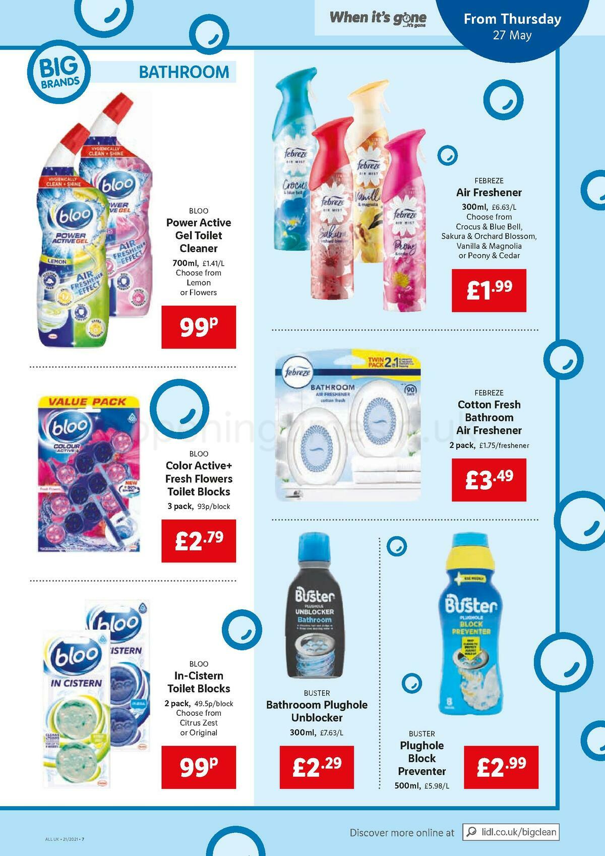 LIDL Offers from 27 May