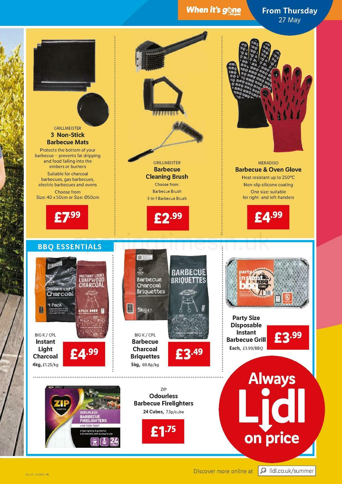 LIDL Offers from 27 May