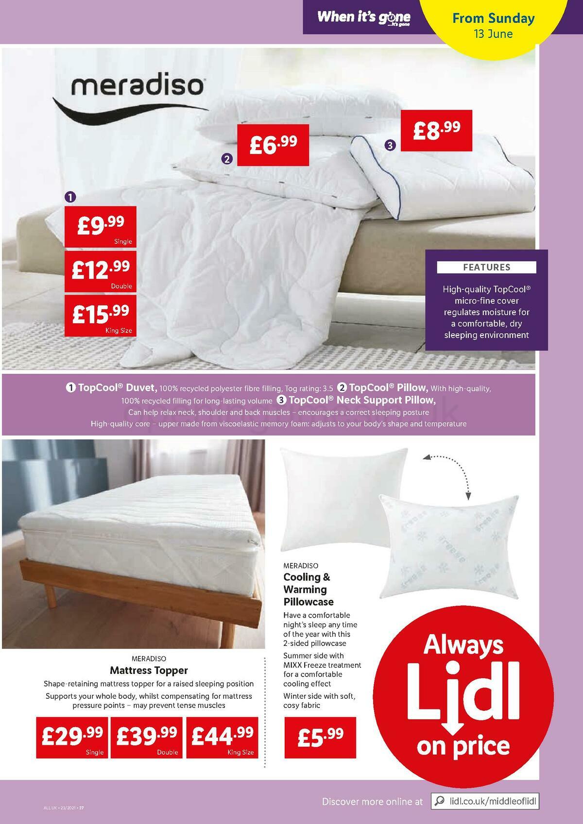 LIDL Offers from 10 June