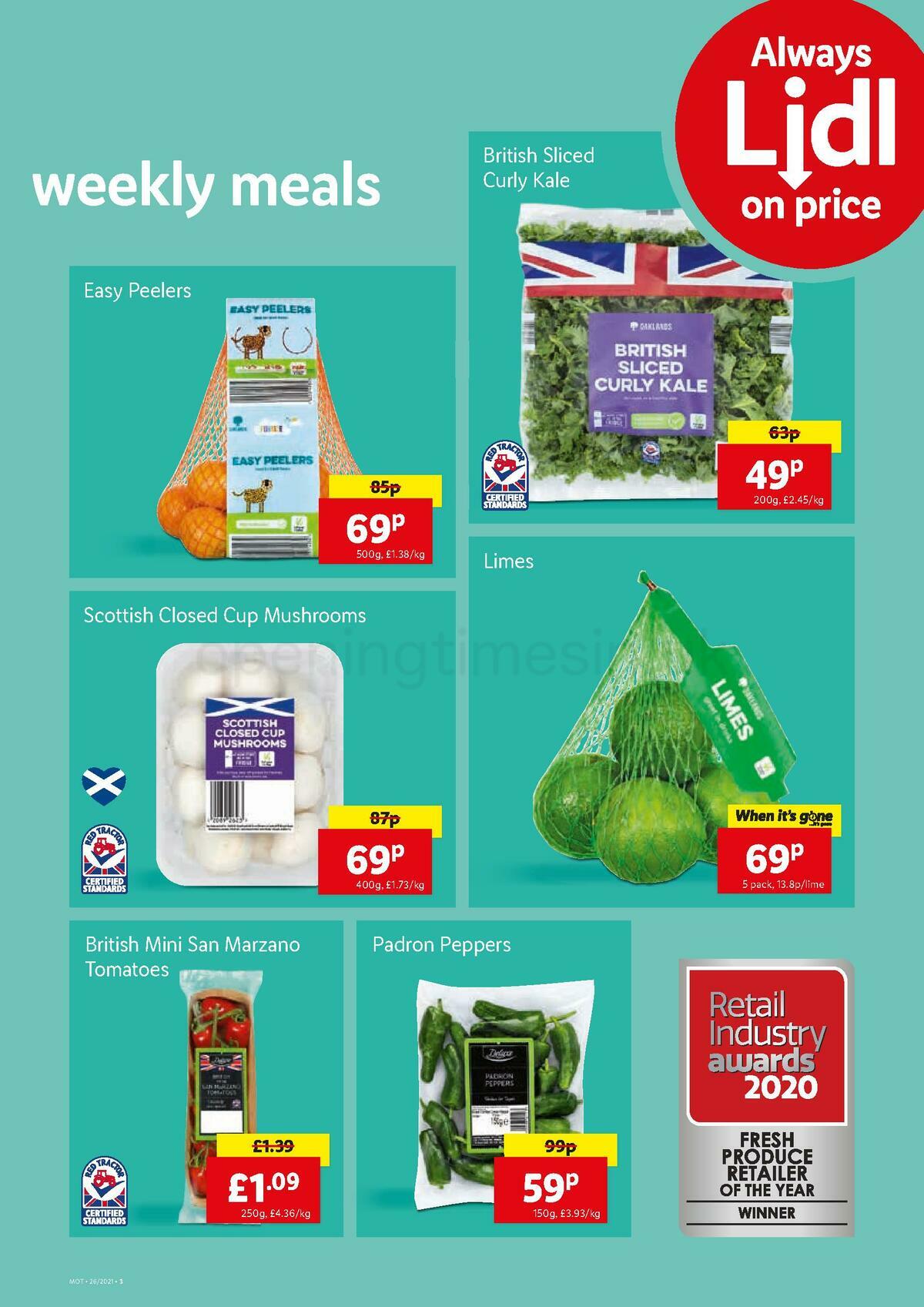 LIDL Offers from 1 July