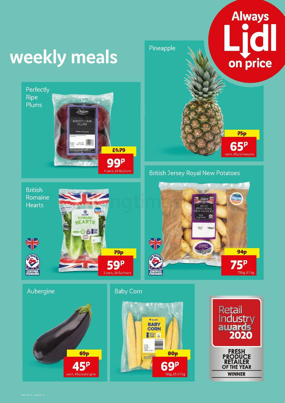 LIDL Offers from 8 July