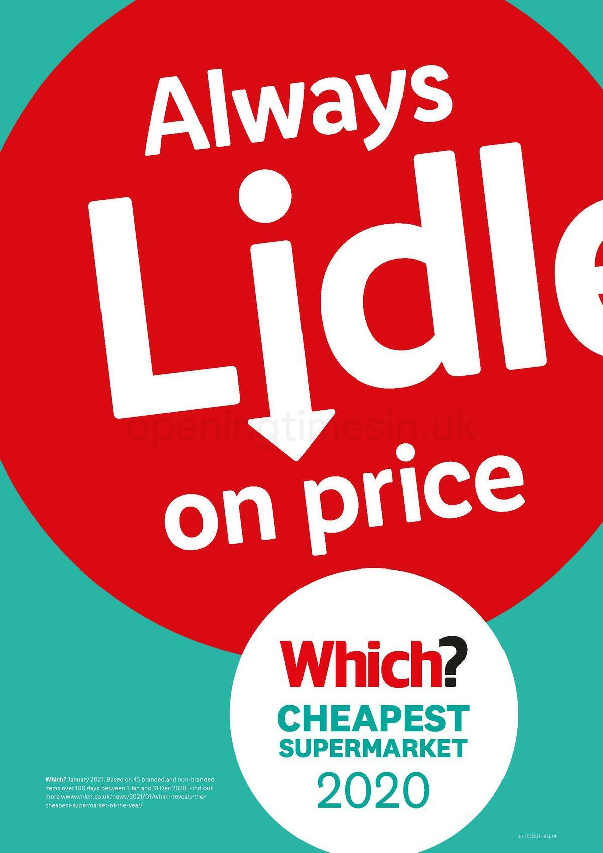LIDL Offers from 29 July