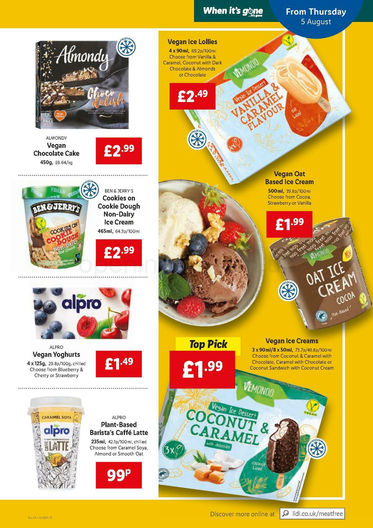 LIDL Offers from 5 August