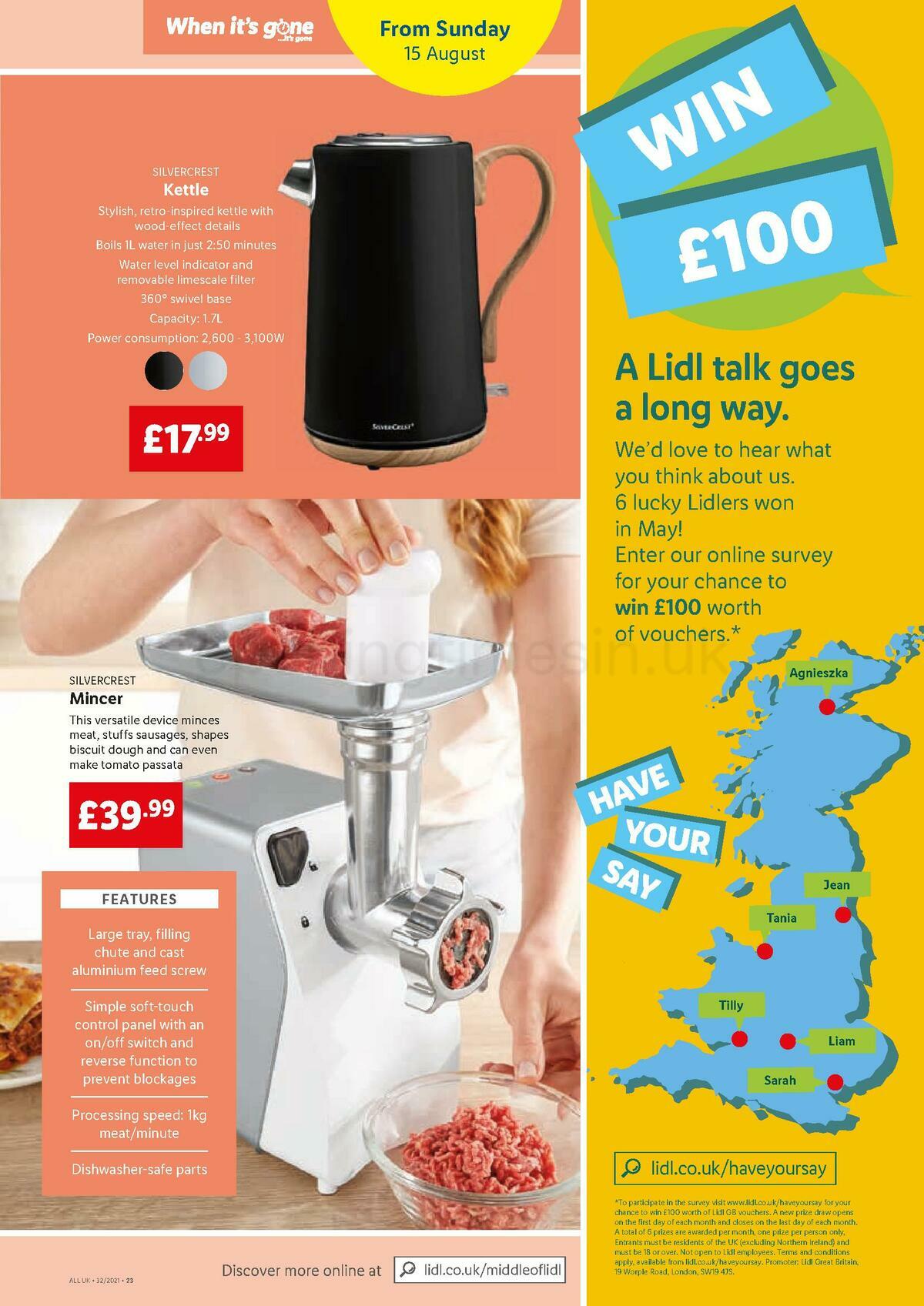 LIDL Offers from 12 August