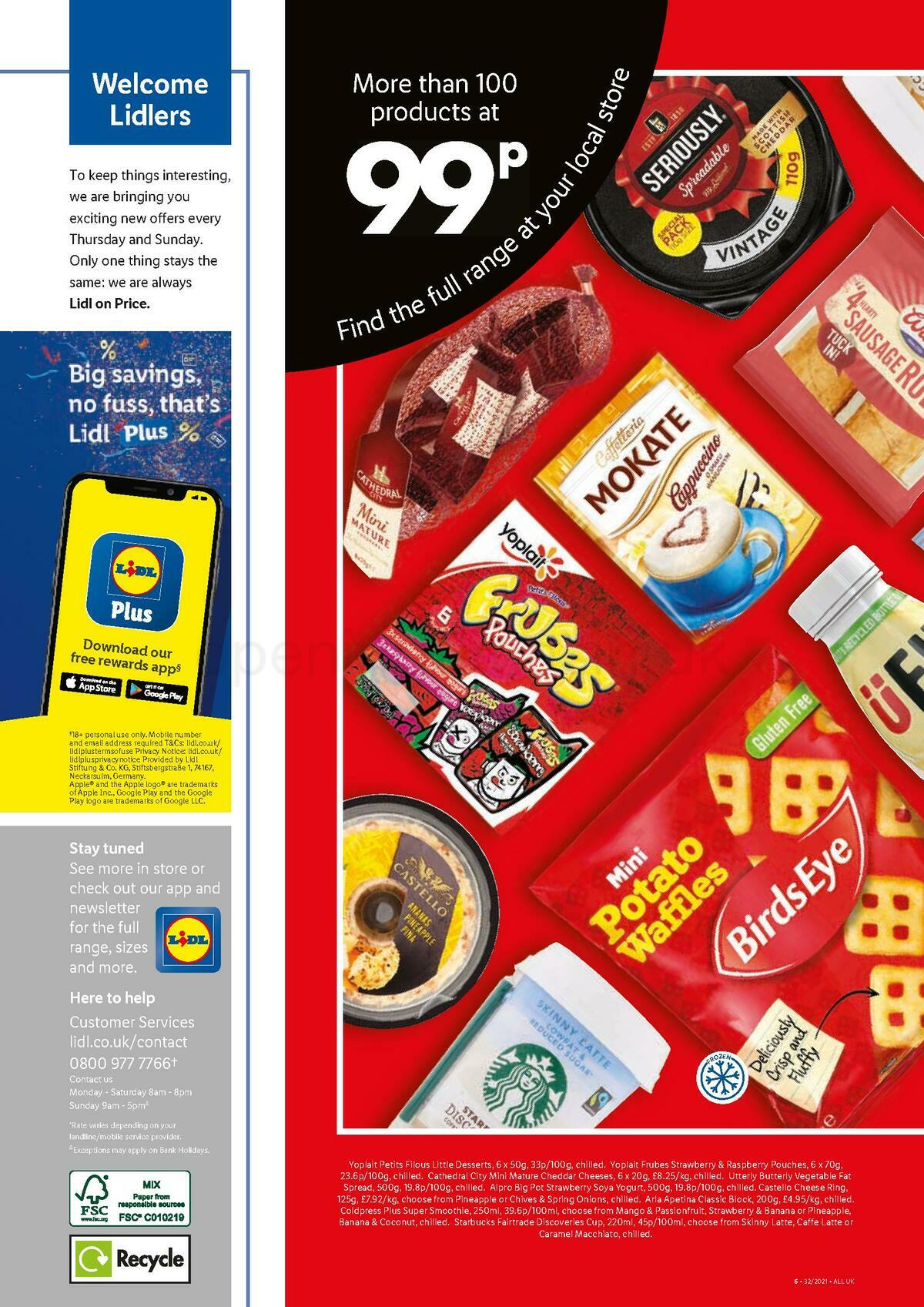 LIDL Offers from 12 August