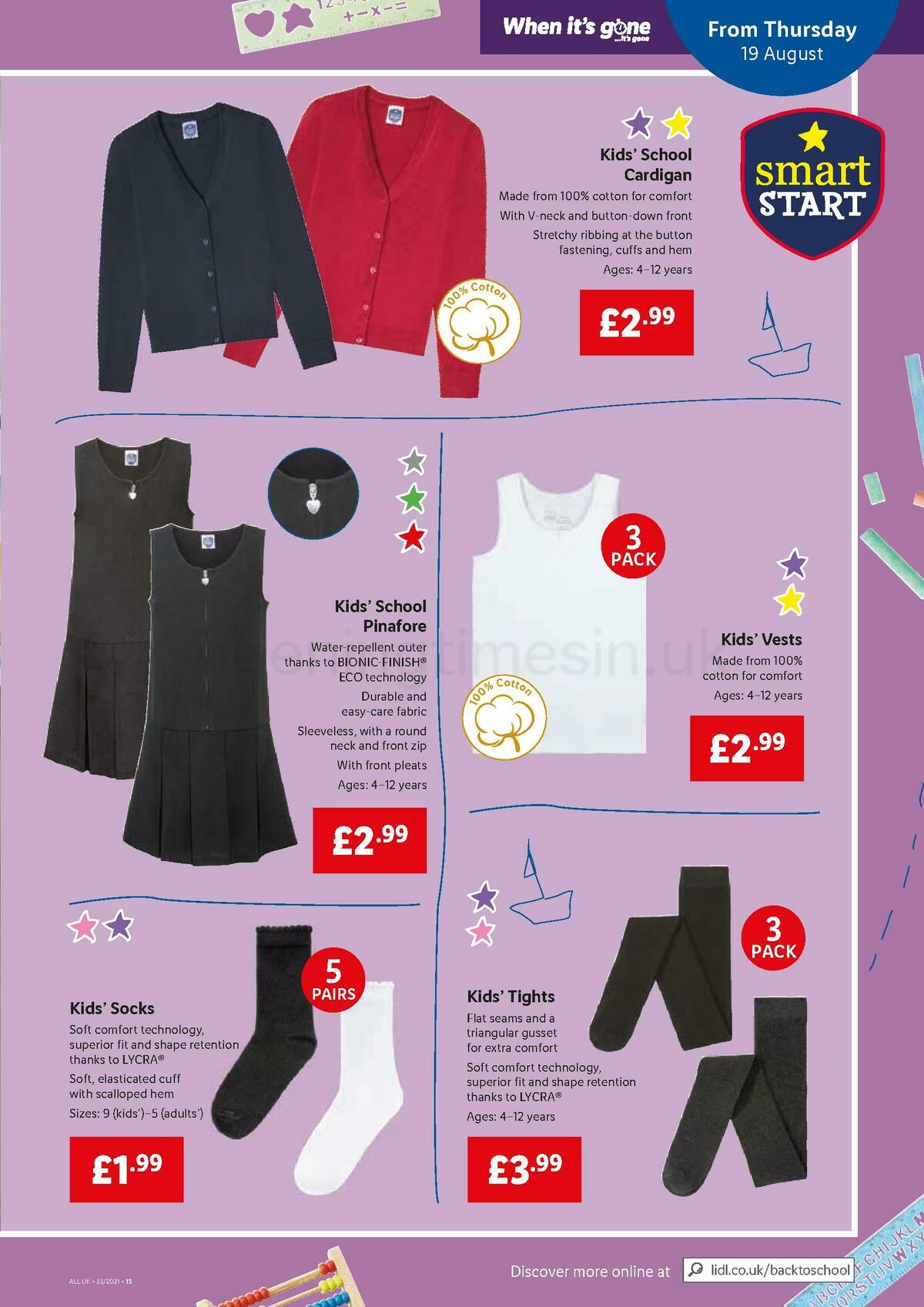 LIDL Offers from 19 August