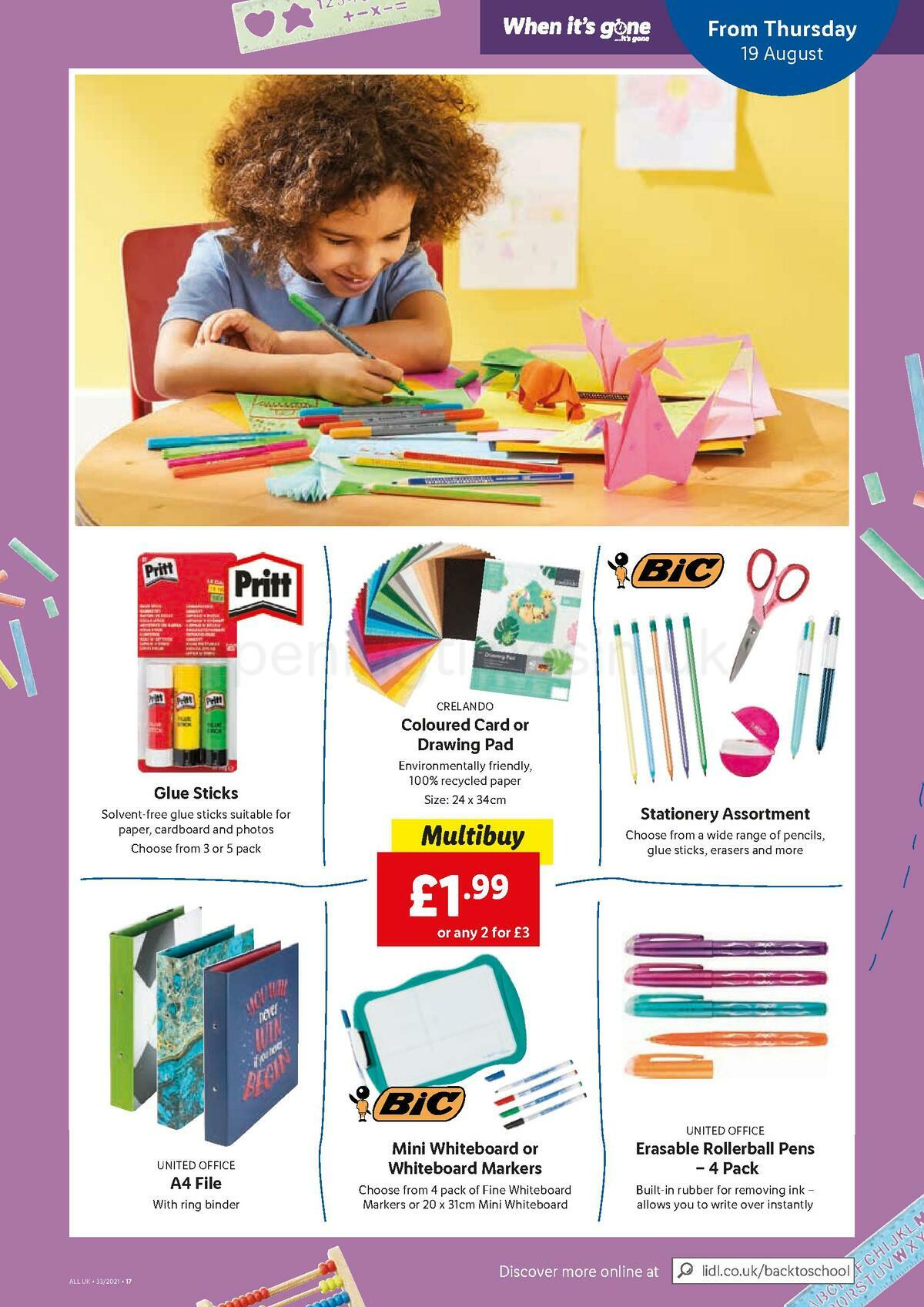 LIDL Offers from 19 August