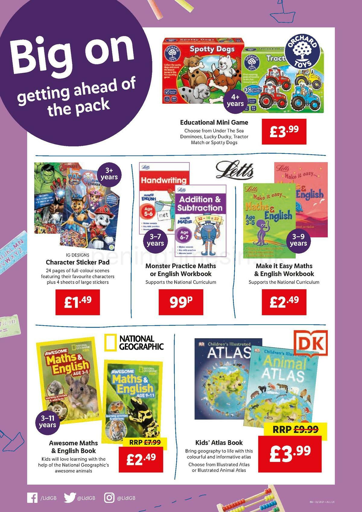 LIDL Offers from 19 August