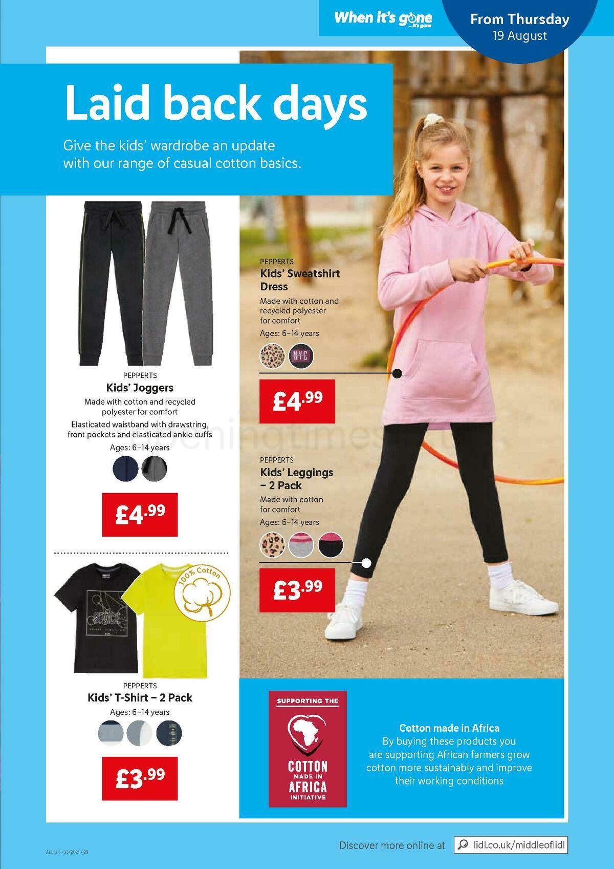 LIDL Offers from 19 August