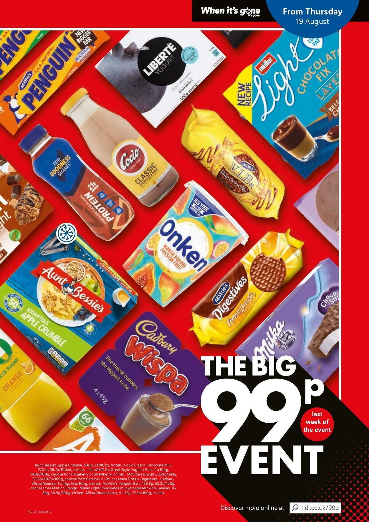 LIDL Offers from 19 August