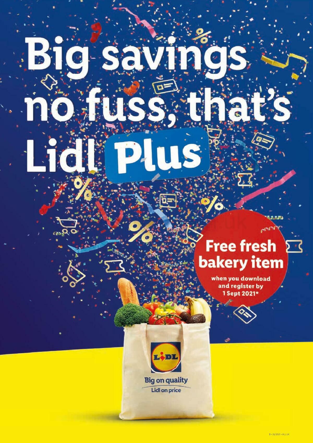 LIDL Offers from 2 September