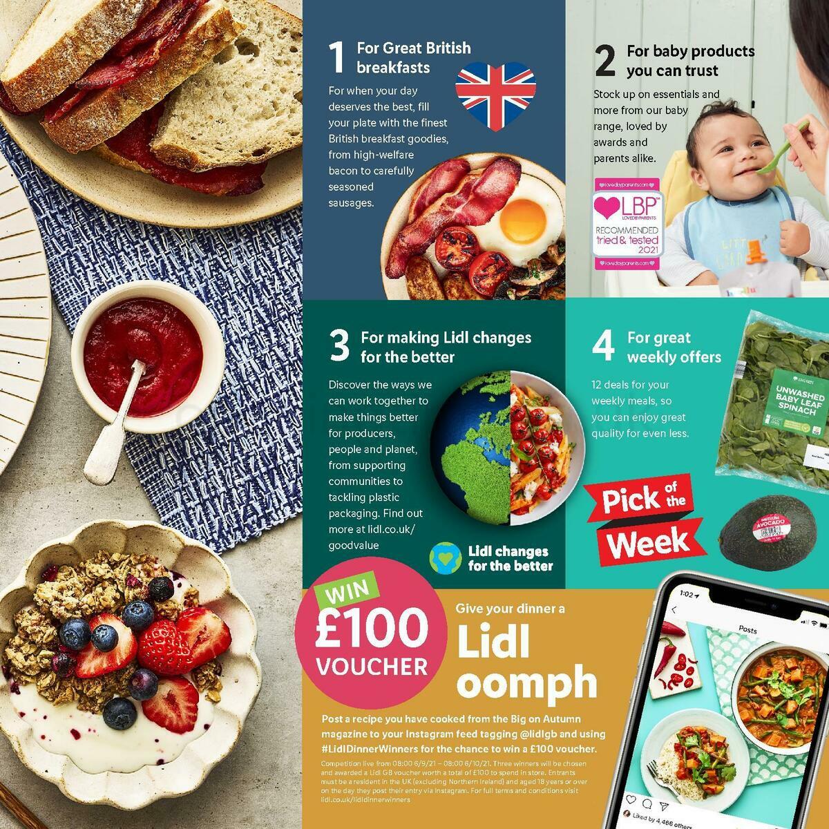 LIDL Autumn Magazine England & Wales Offers from 10 September