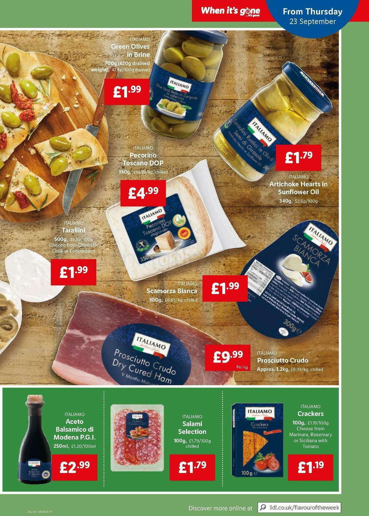 LIDL Offers from 23 September