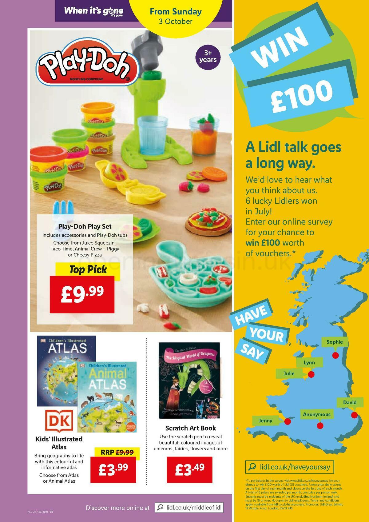 LIDL Offers from 30 September