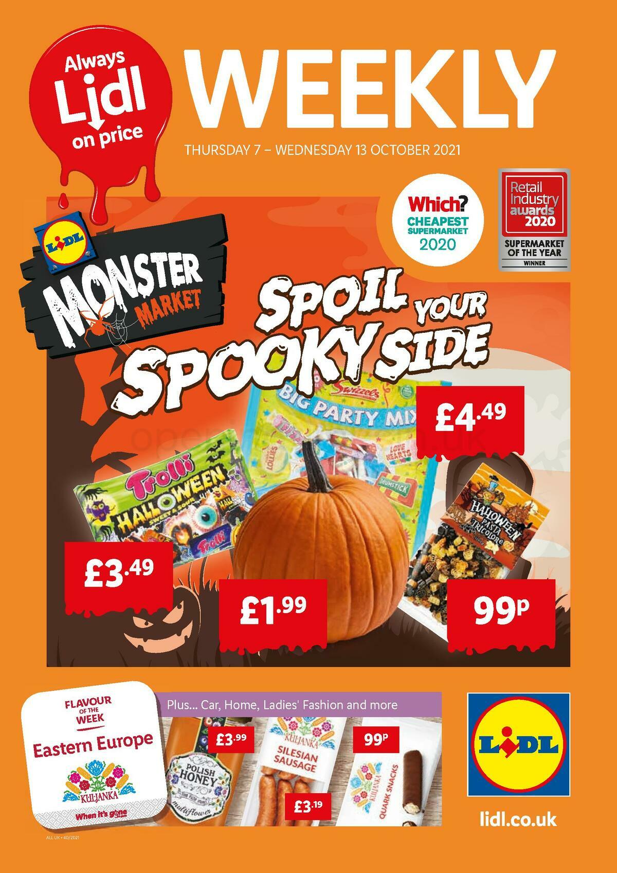 LIDL Offers from 7 October