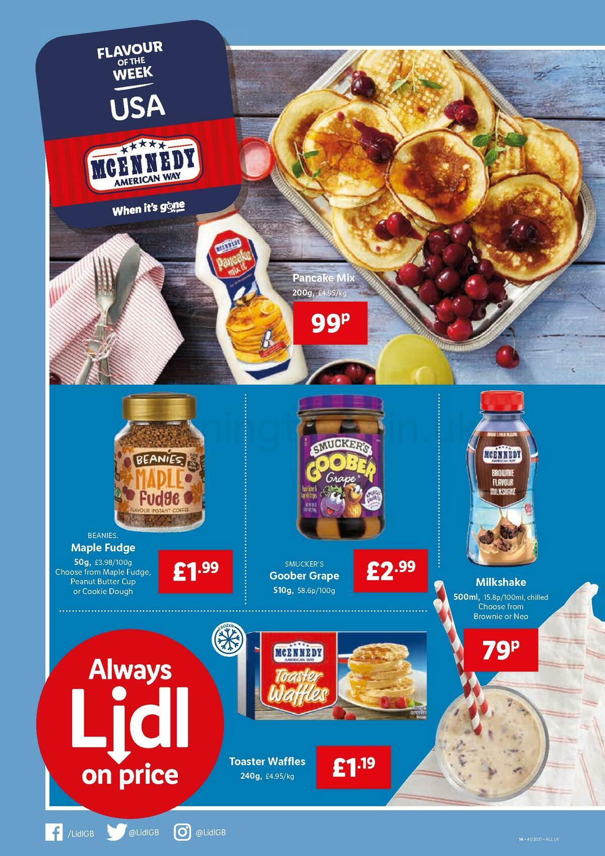 LIDL Offers from 14 October