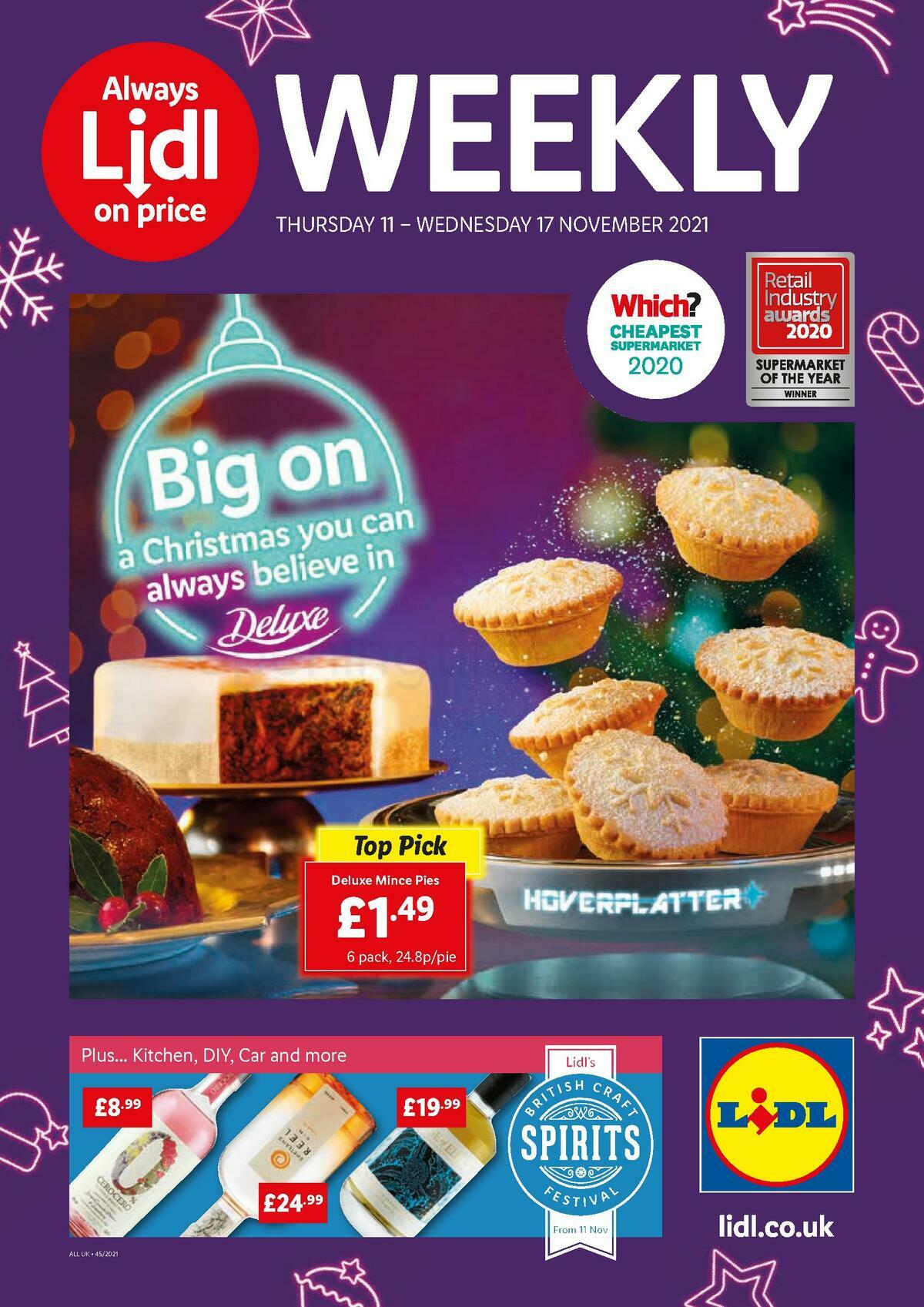 LIDL Offers from 11 November