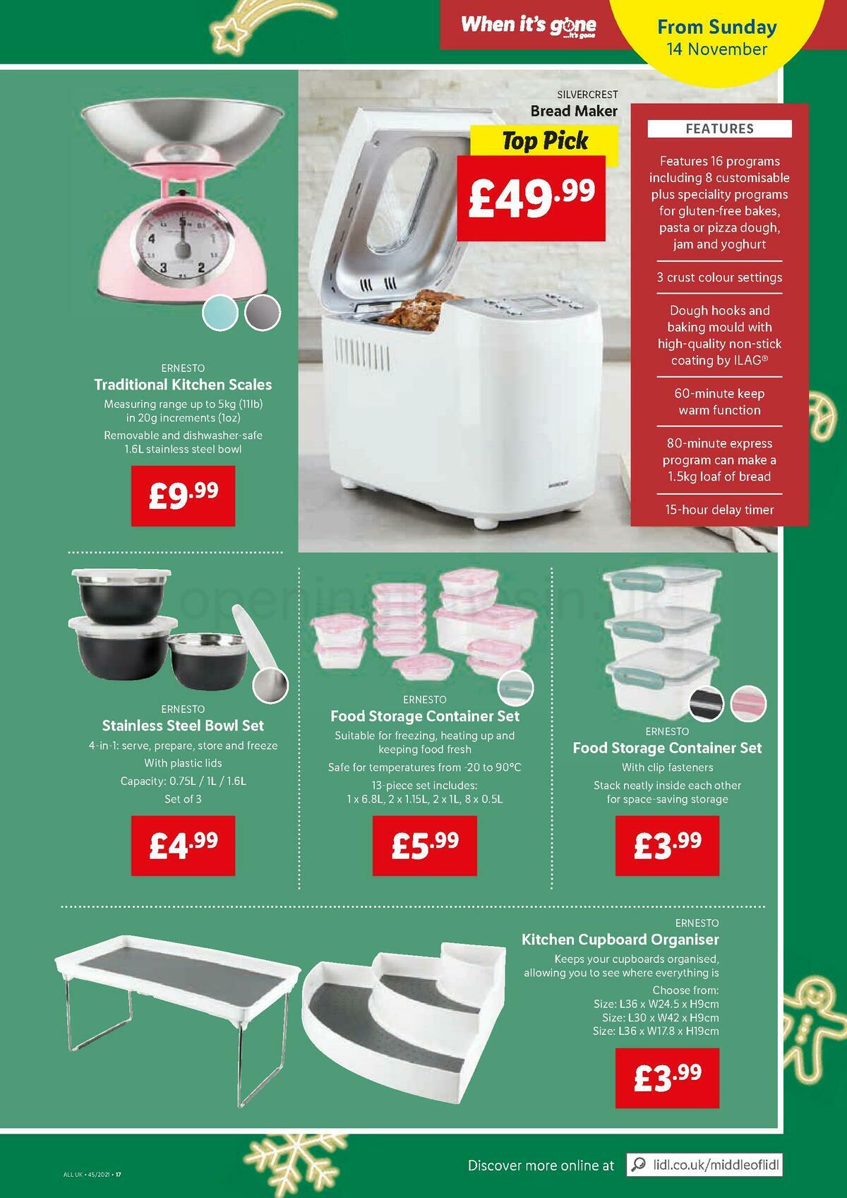 LIDL Offers from 11 November