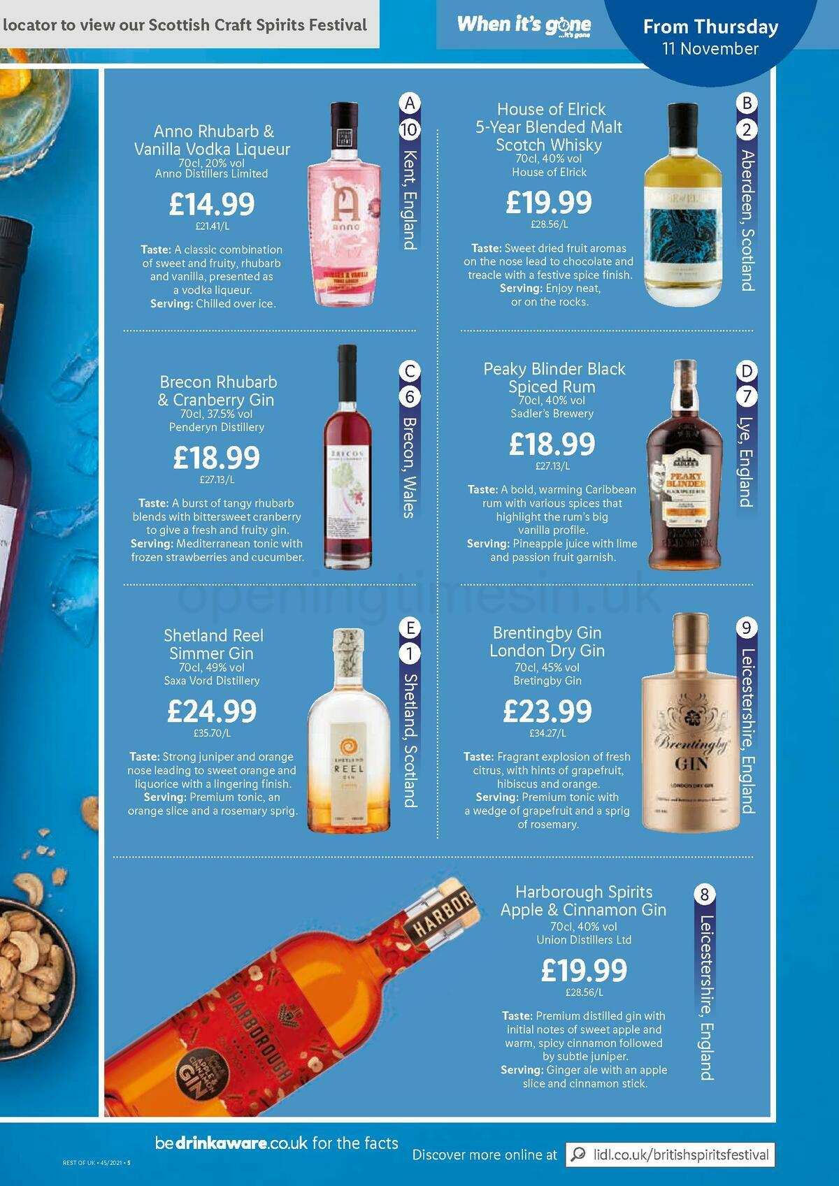 LIDL Offers from 11 November