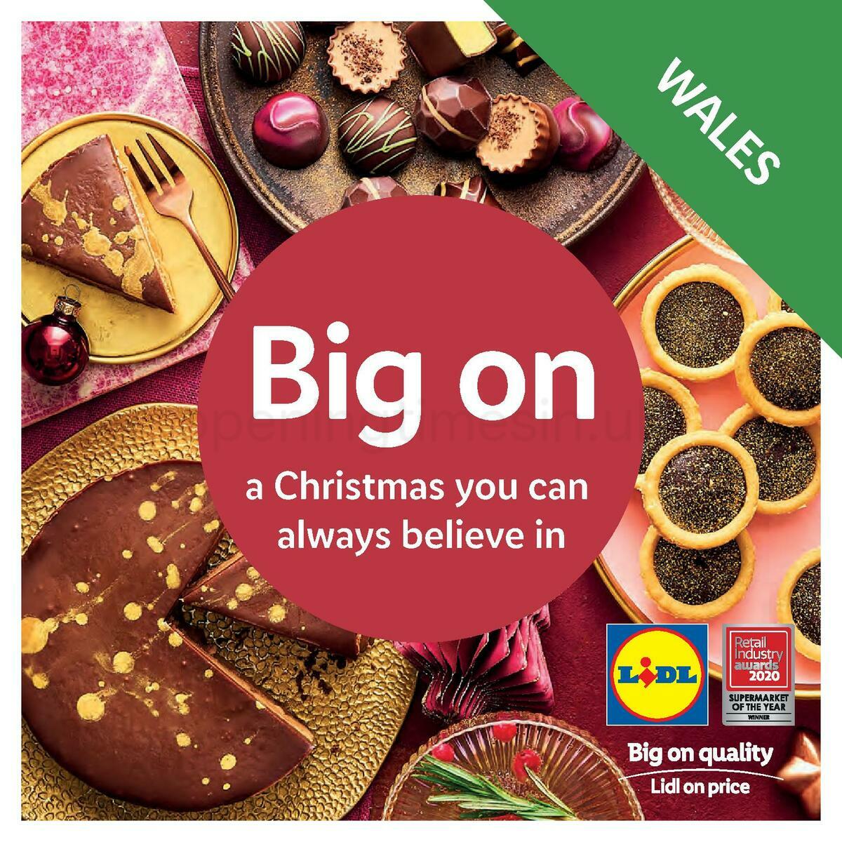 LIDL Christmas Magazine Wales Offers from 10 November