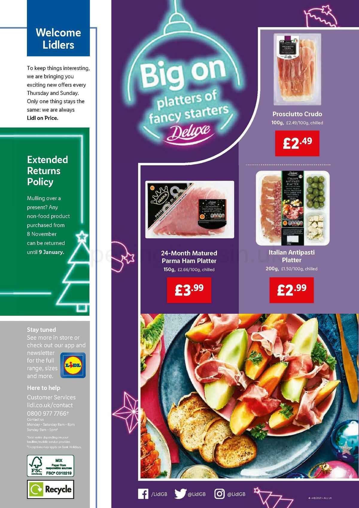 LIDL Offers from 2 December
