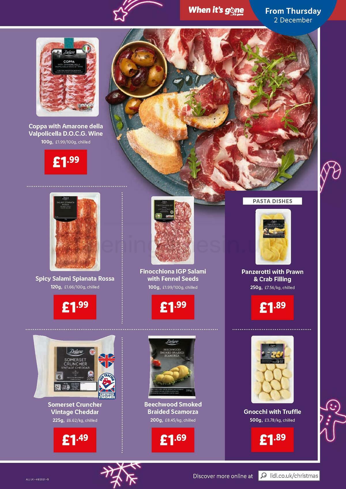 LIDL Offers from 2 December