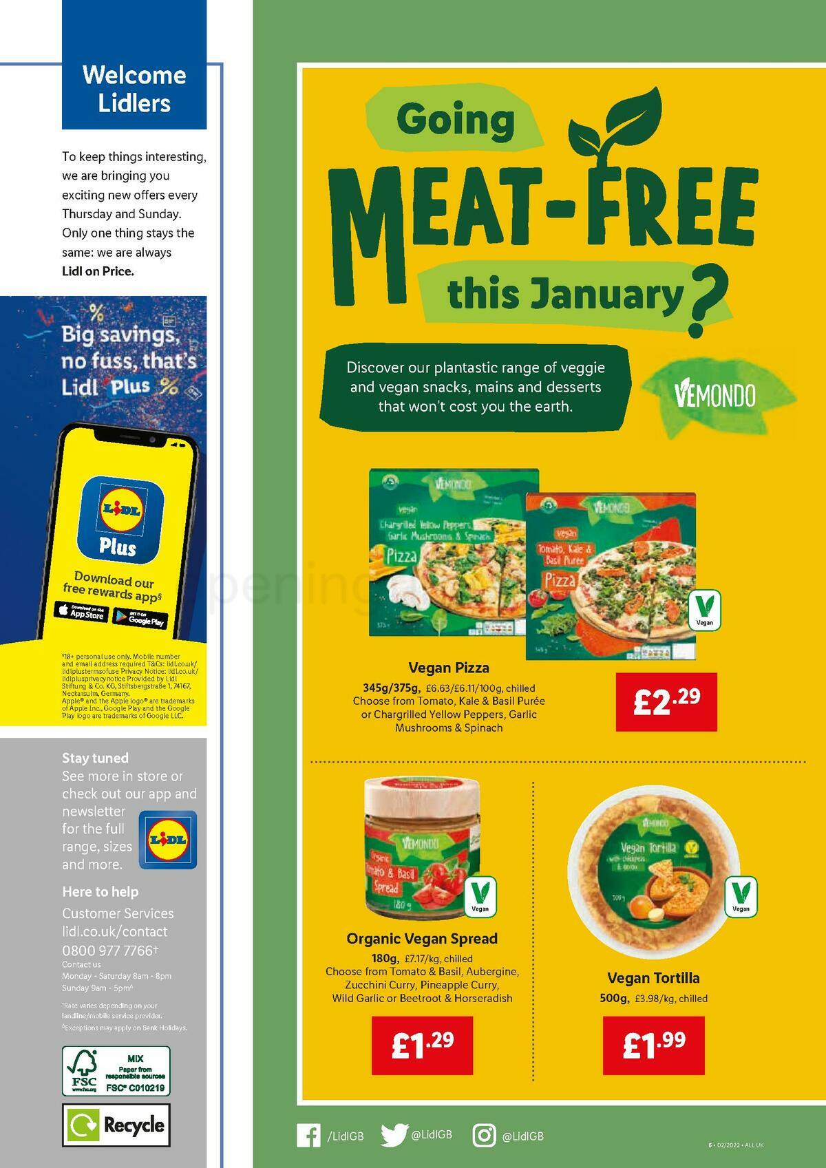 LIDL Offers from 13 January
