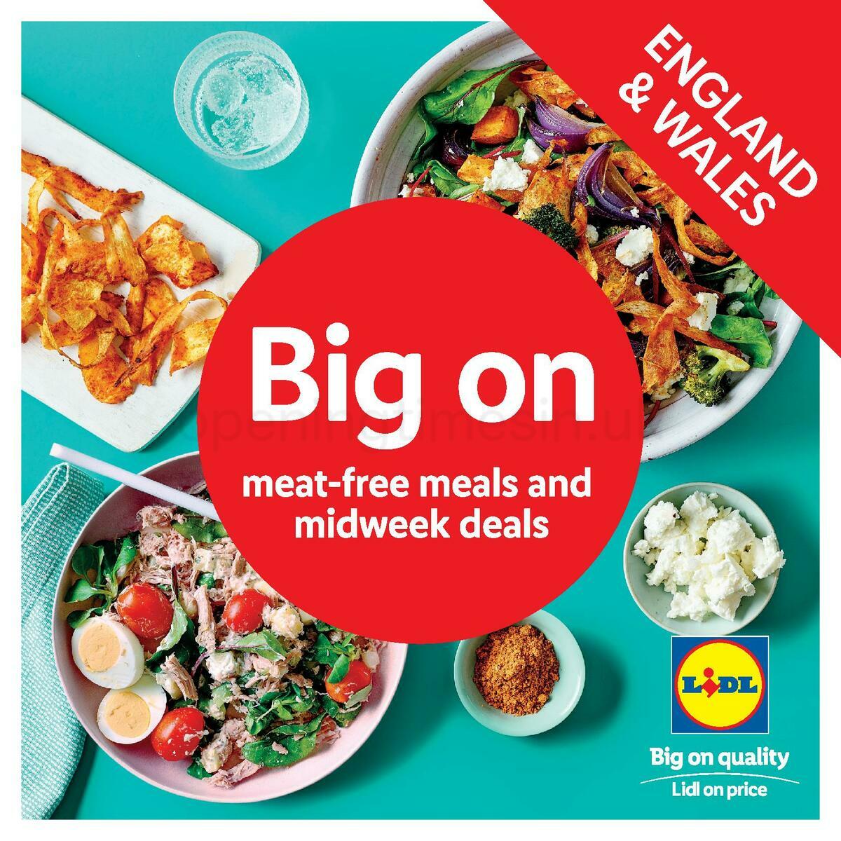 LIDL January Magazine England & Wales Offers from January 10