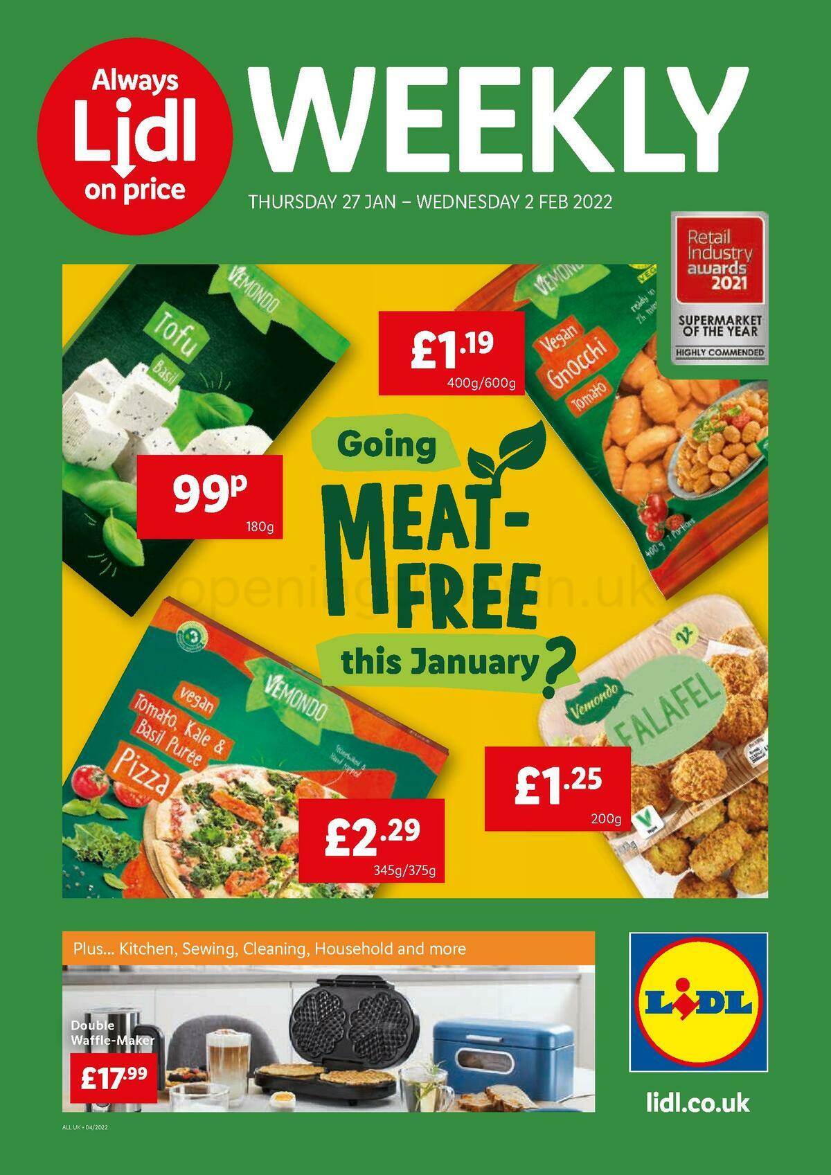 LIDL Offers from 27 January