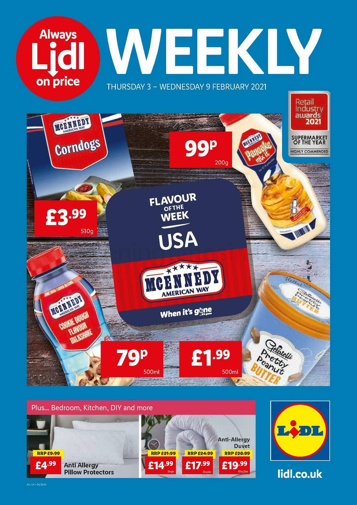 LIDL Offers from 3 February