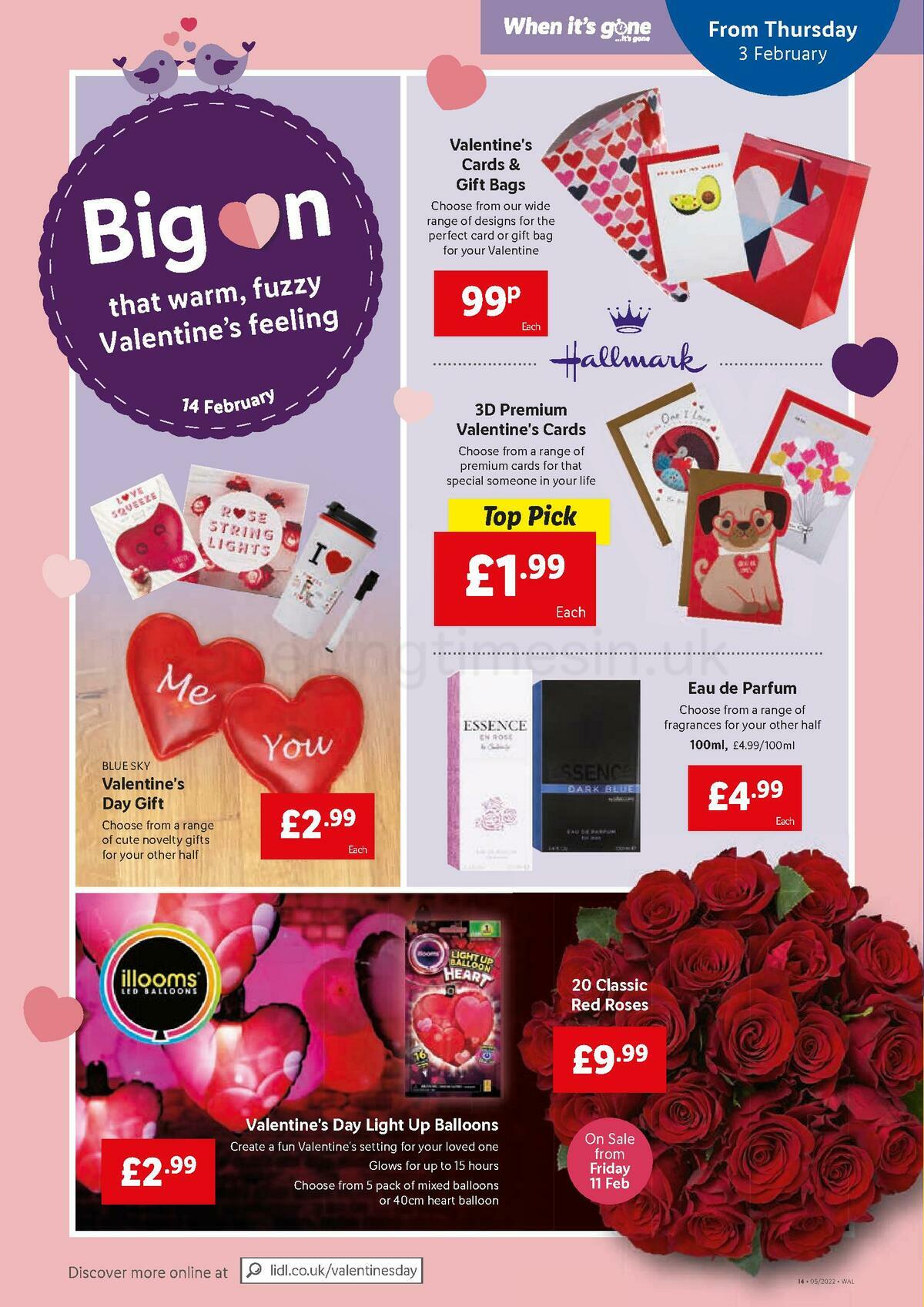 LIDL Offers from 3 February