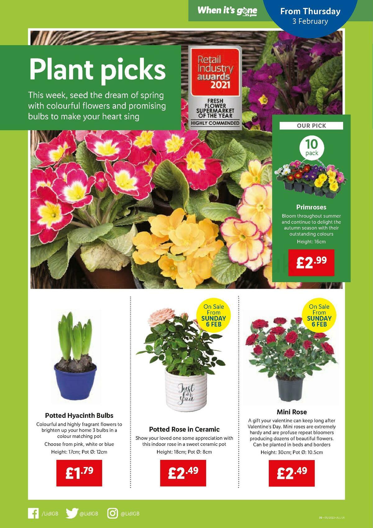 LIDL Offers from 3 February