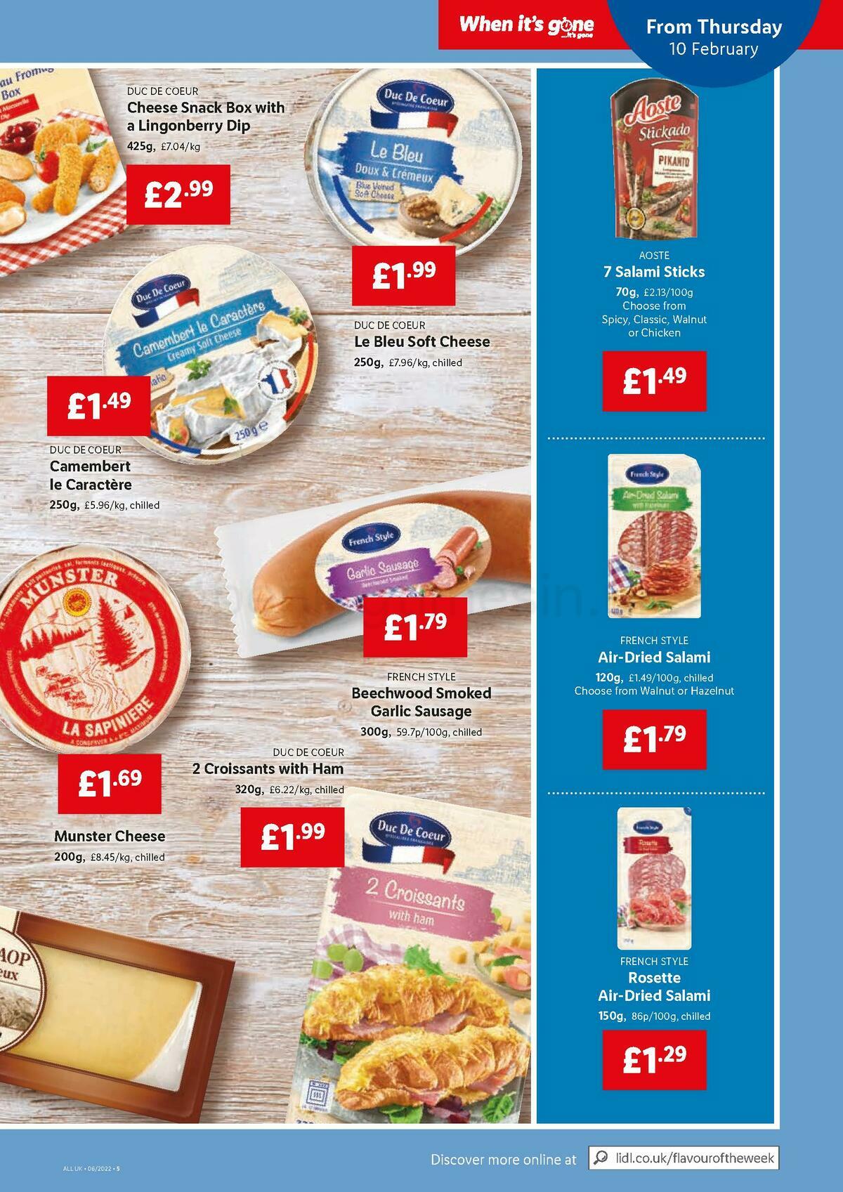 LIDL Offers from 10 February