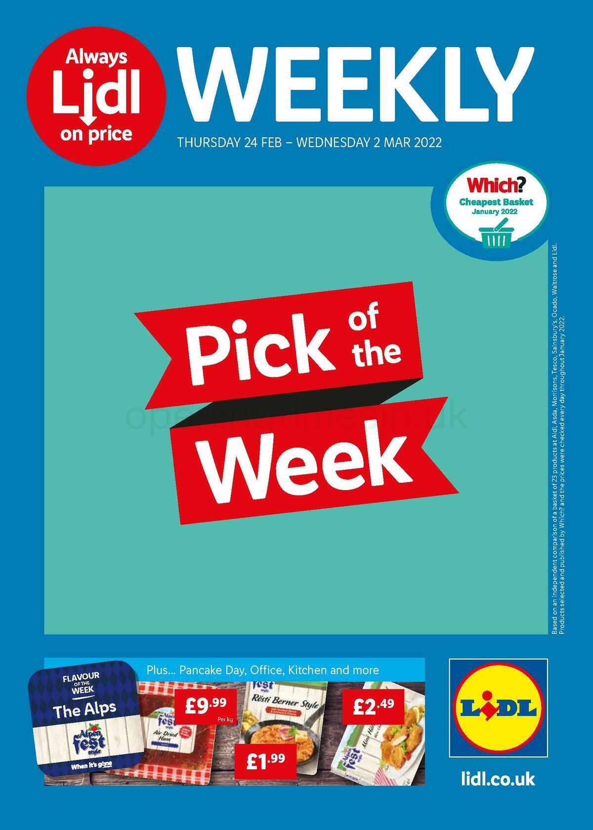LIDL Offers from 24 February