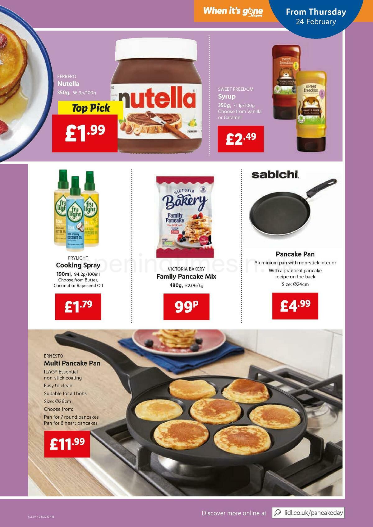 LIDL Offers from 24 February