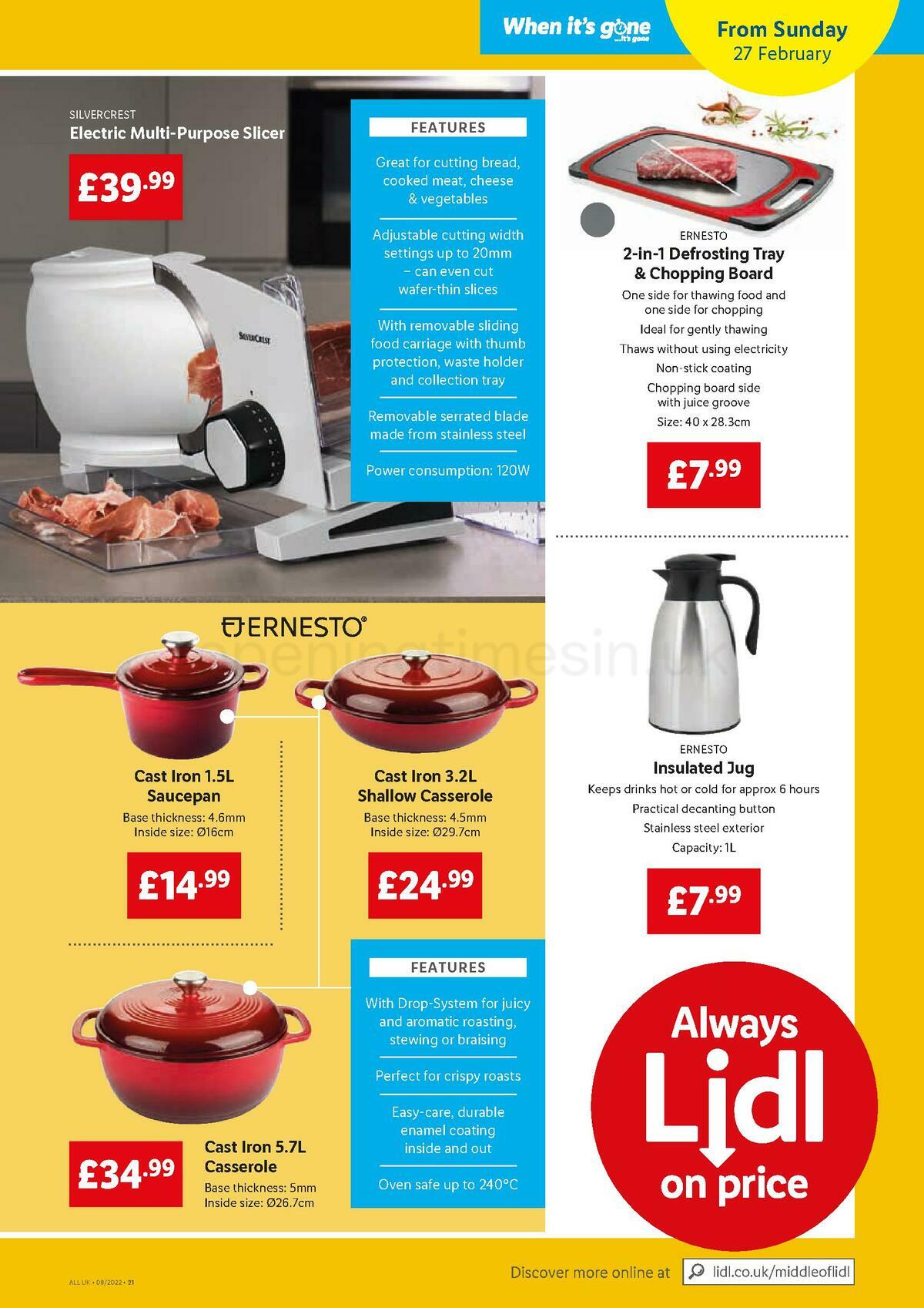 LIDL Offers from 24 February