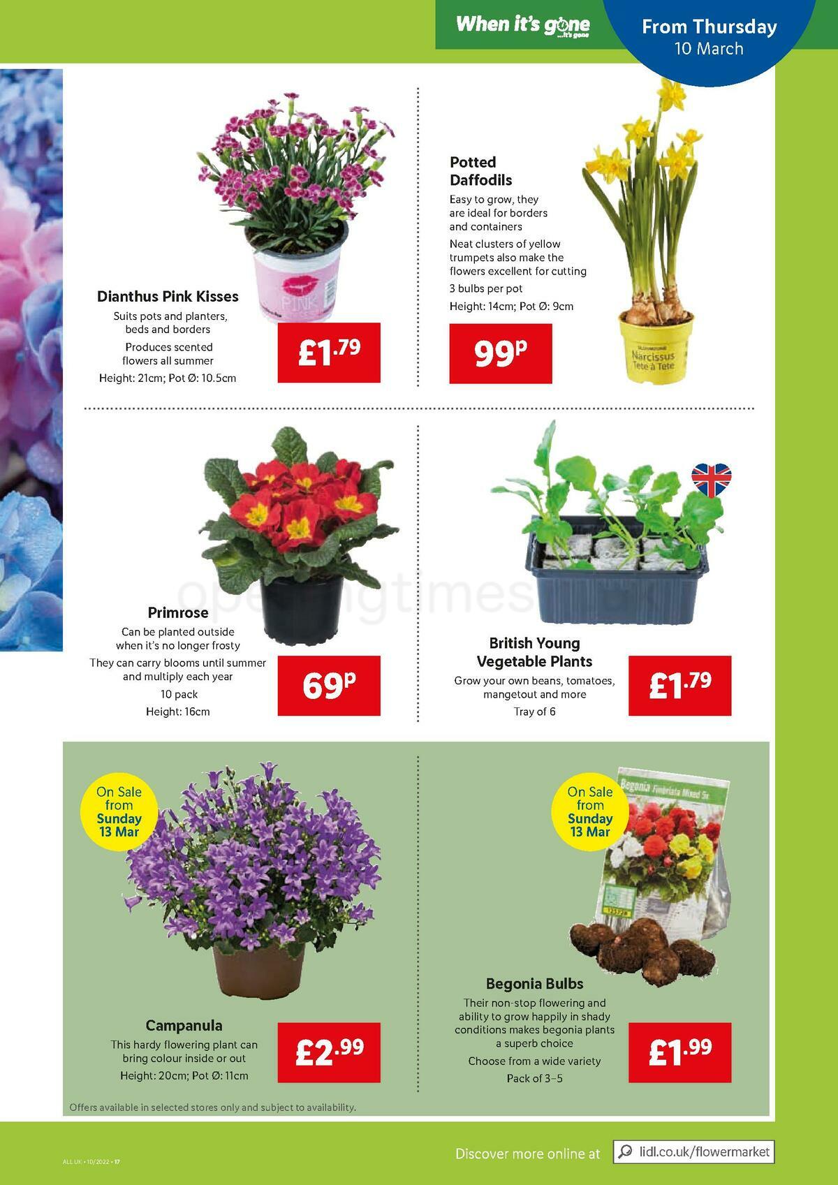 LIDL Offers from 10 March