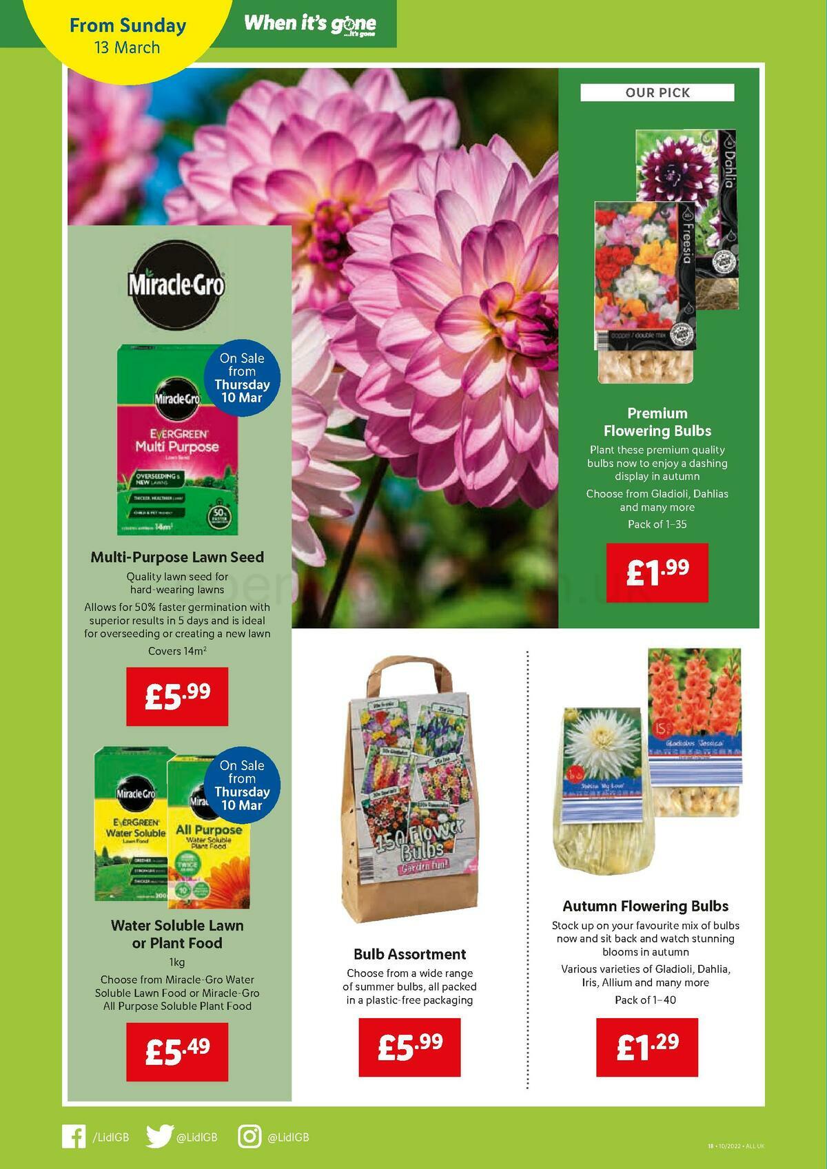 LIDL Offers from 10 March