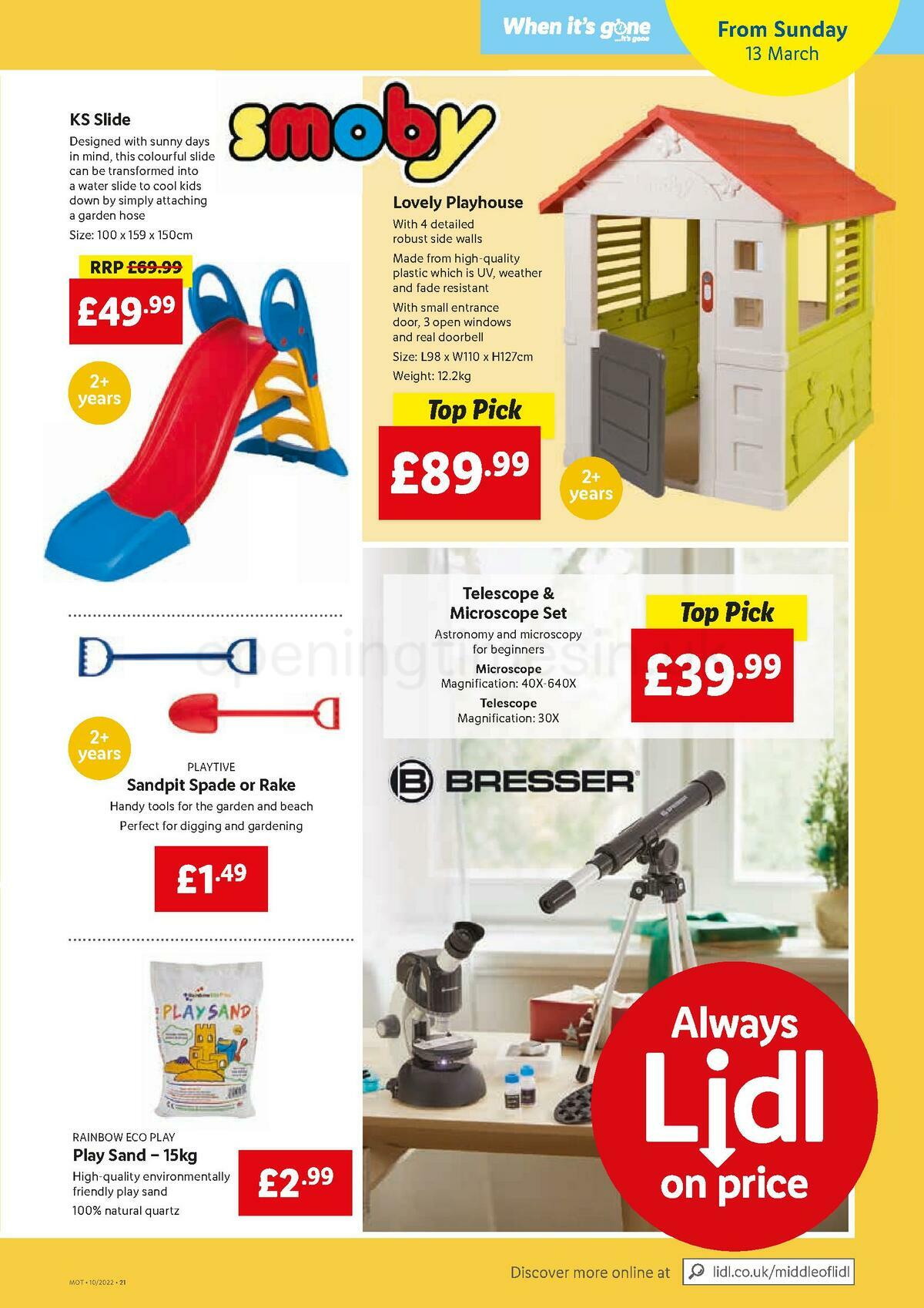 LIDL Offers from 10 March