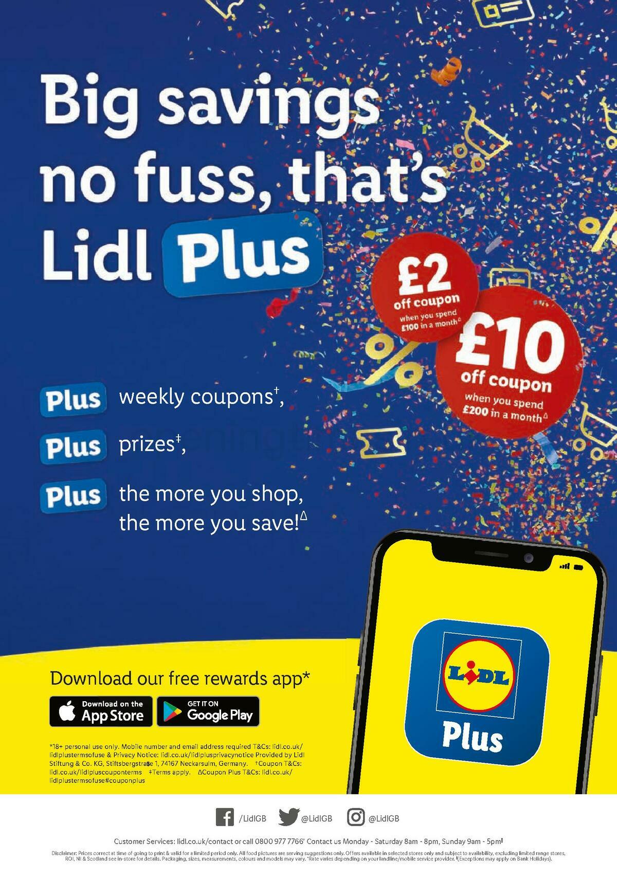 LIDL Offers from 10 March